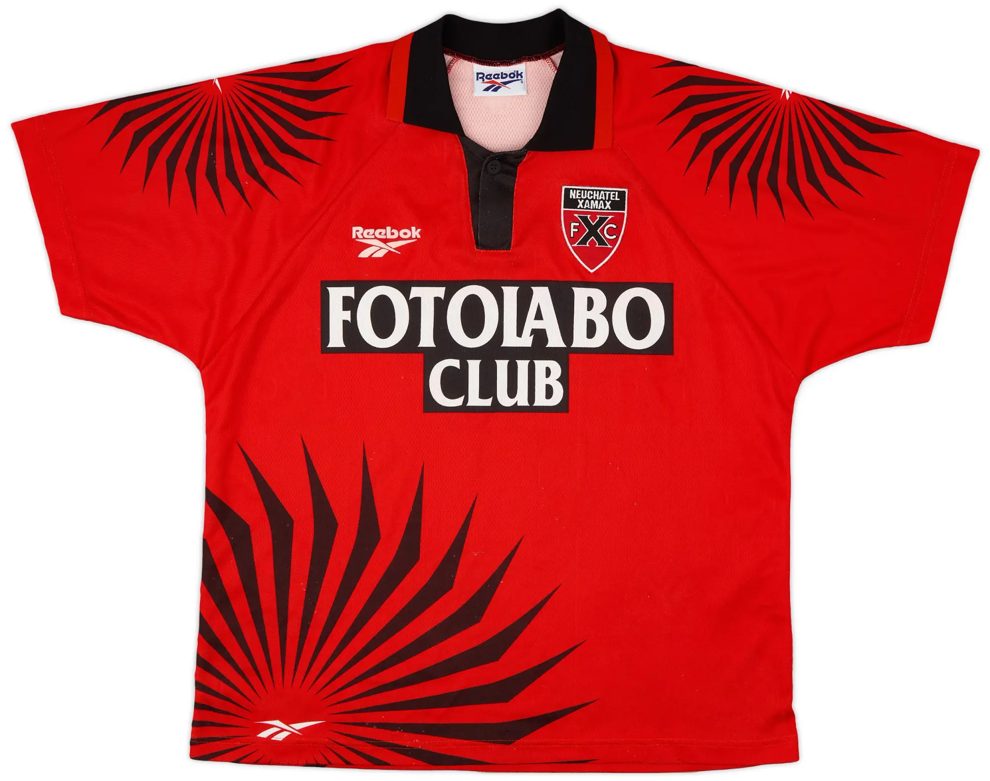 Reebok 1998-99 Neuchatel Xamax Home Shirt - 8/10 - (M)