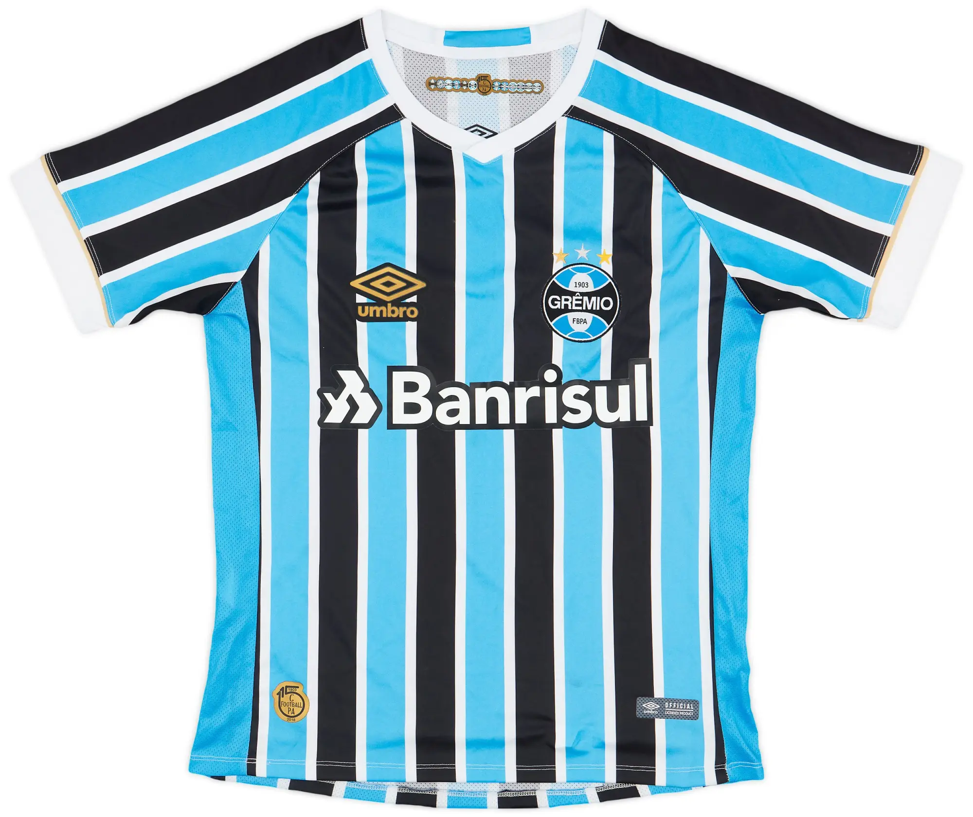 Umbro 2018 Gremio Home Shirt - 7/10 - (S)