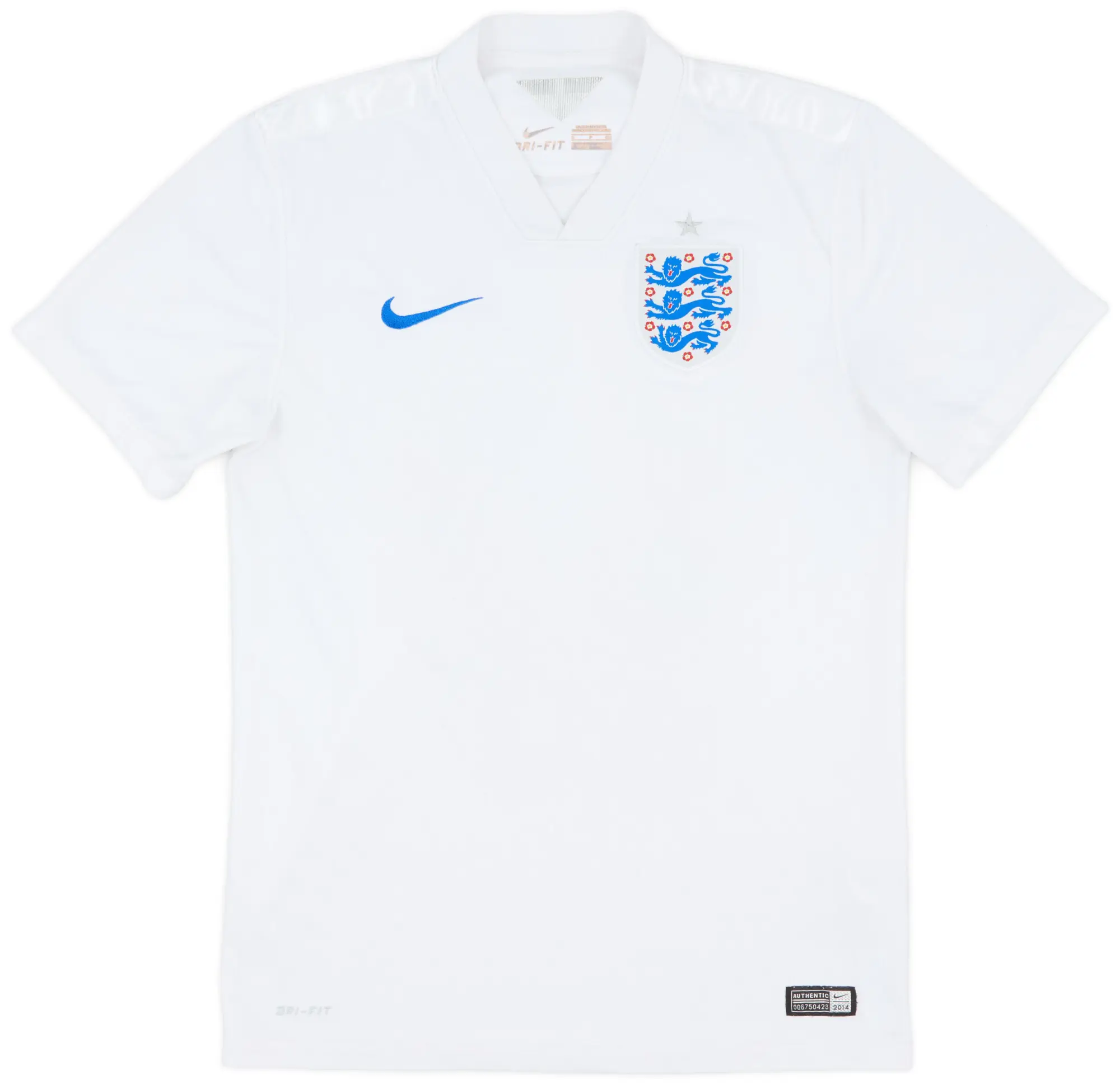 Nike 2014-15 England Home Shirt Gerrard #4 - 7/10 - (S)