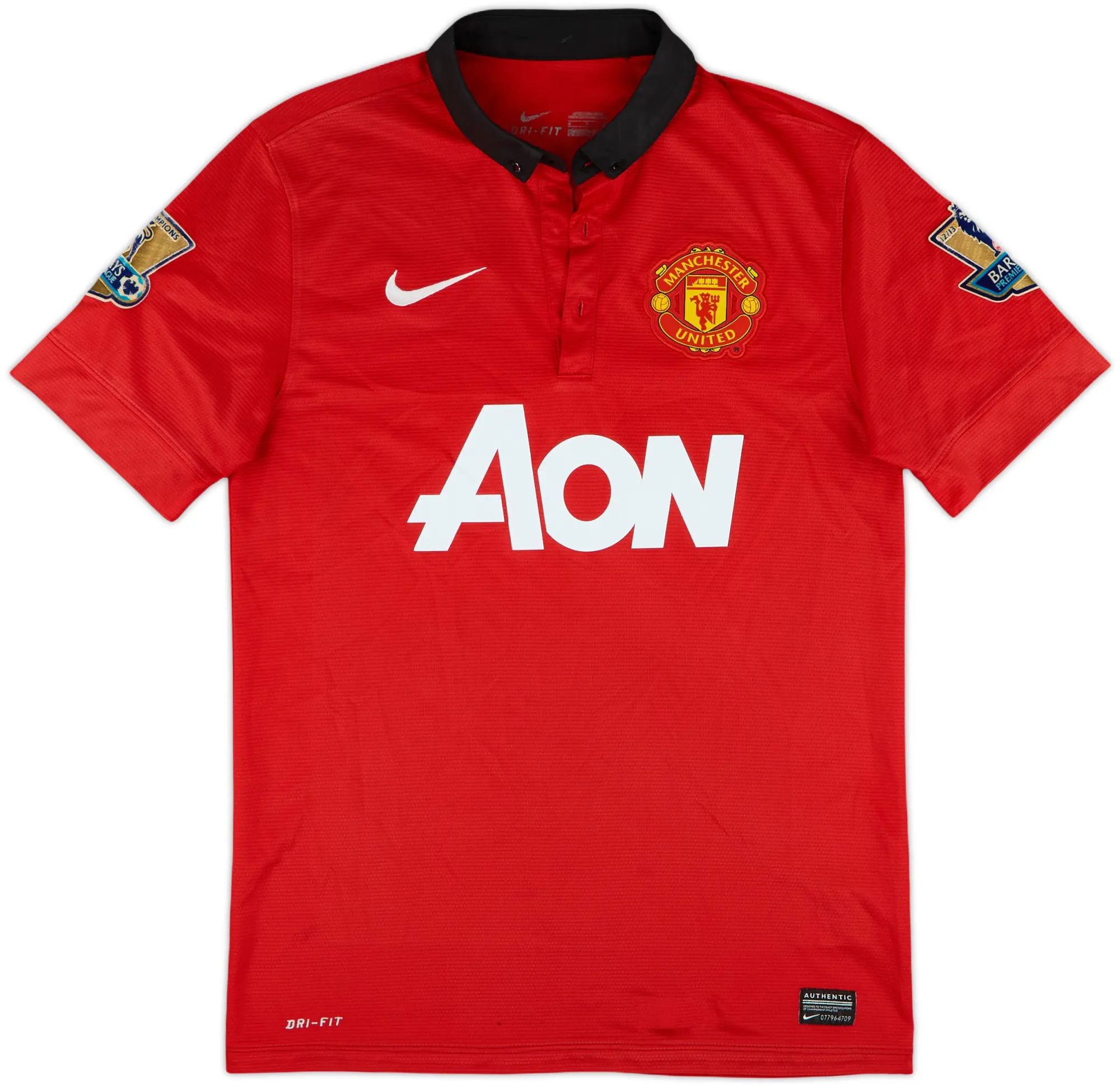 Nike Manchester United Mens SS Home Shirt 2013/14