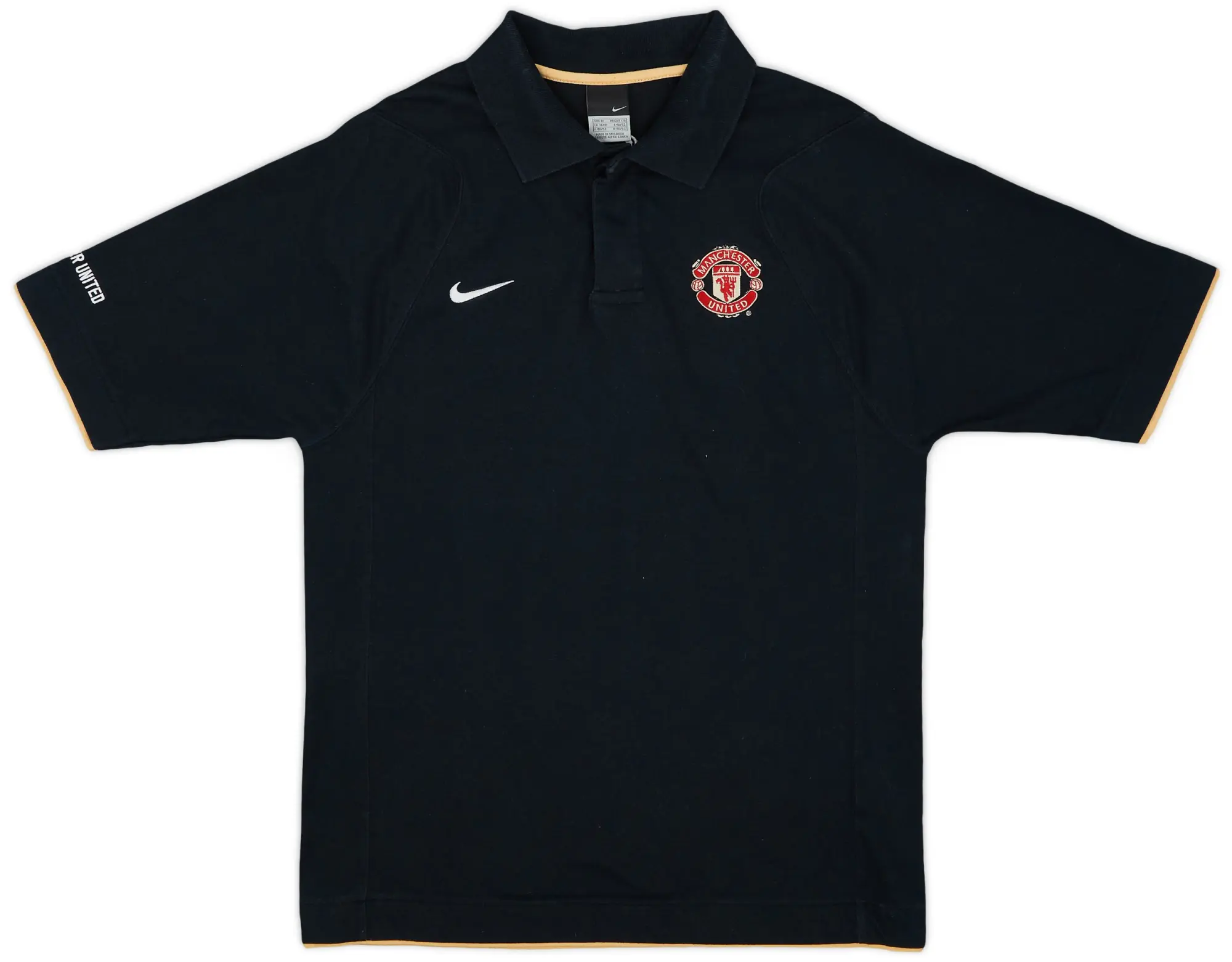 2006-07 Manchester United Nike Polo Shirt - 9/10 - (M)