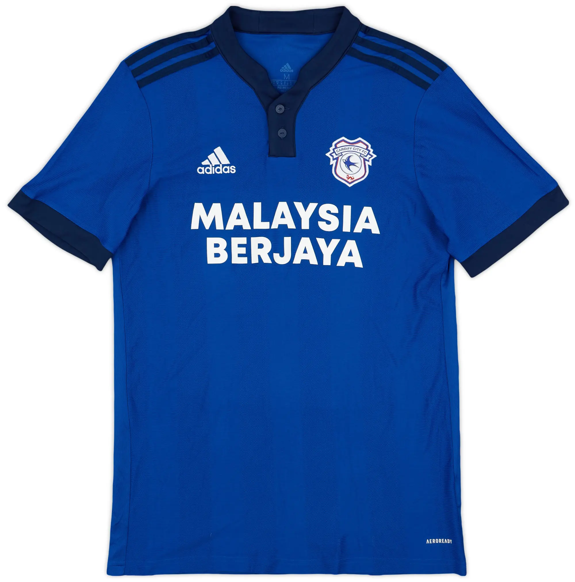 adidas 2021-22 Cardiff Home Shirt - 9/10 - (M)