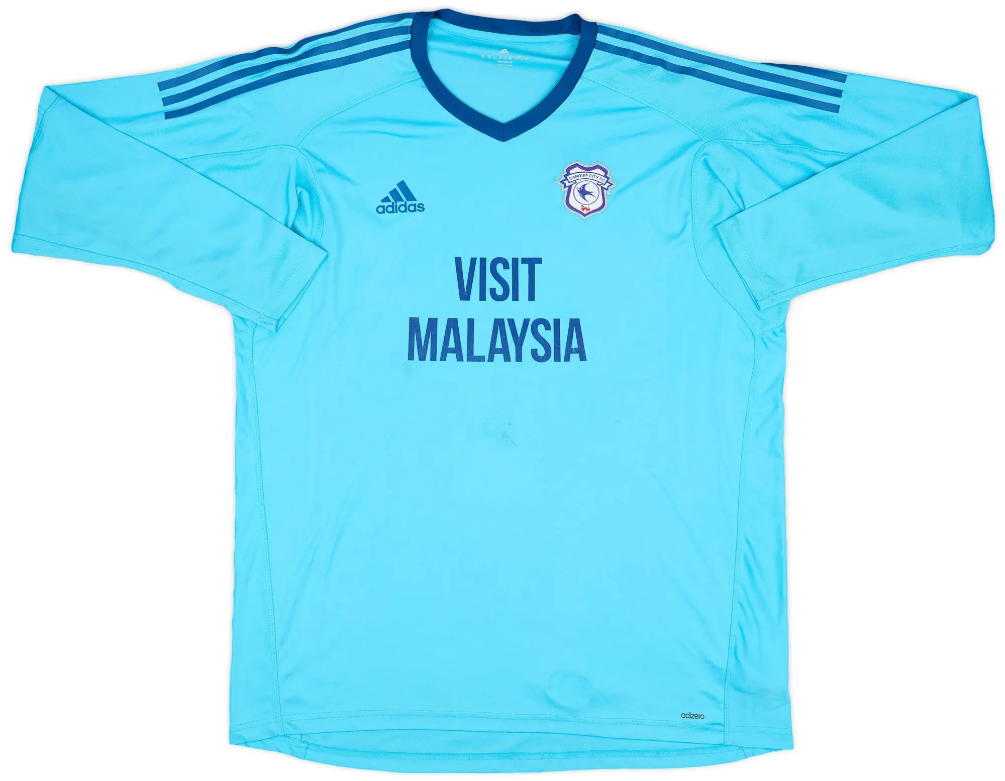 adidas 2017-18 Cardiff City GK Shirt - 7/10 - (XXL)