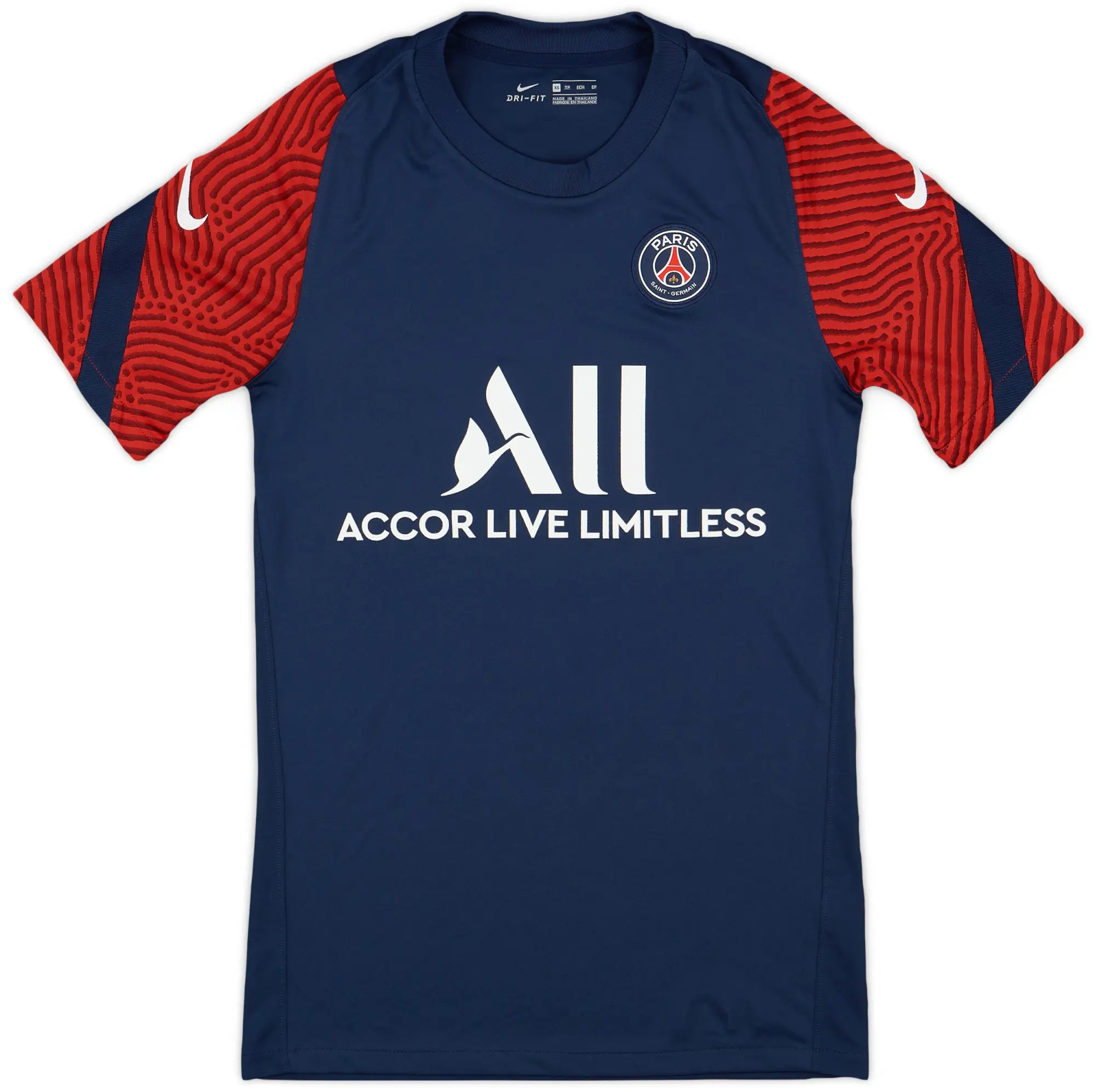 2020-21 Paris Saint-Germain Nike Training Shirt - 9/10 - (XS)