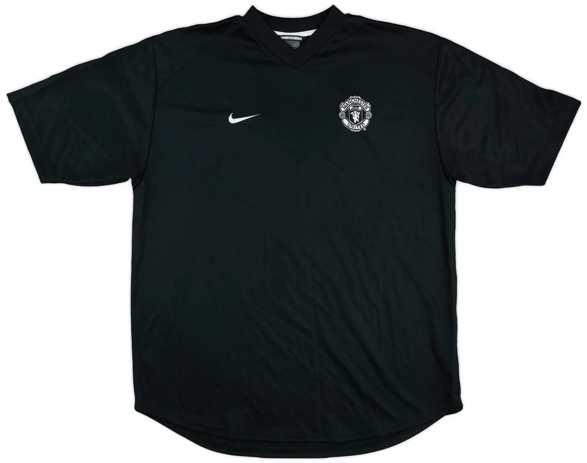 2002-03 Manchester United Nike Training Shirt - 9/10 - (L)