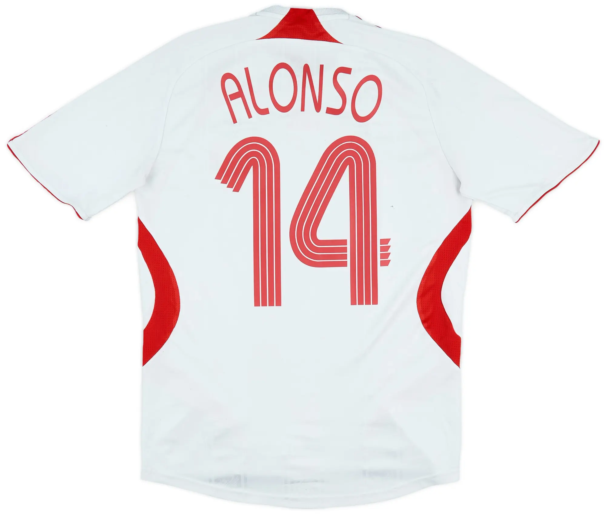 adidas 2007-08 Liverpool Away Shirt Alonso #14 - 4/10 - (S)