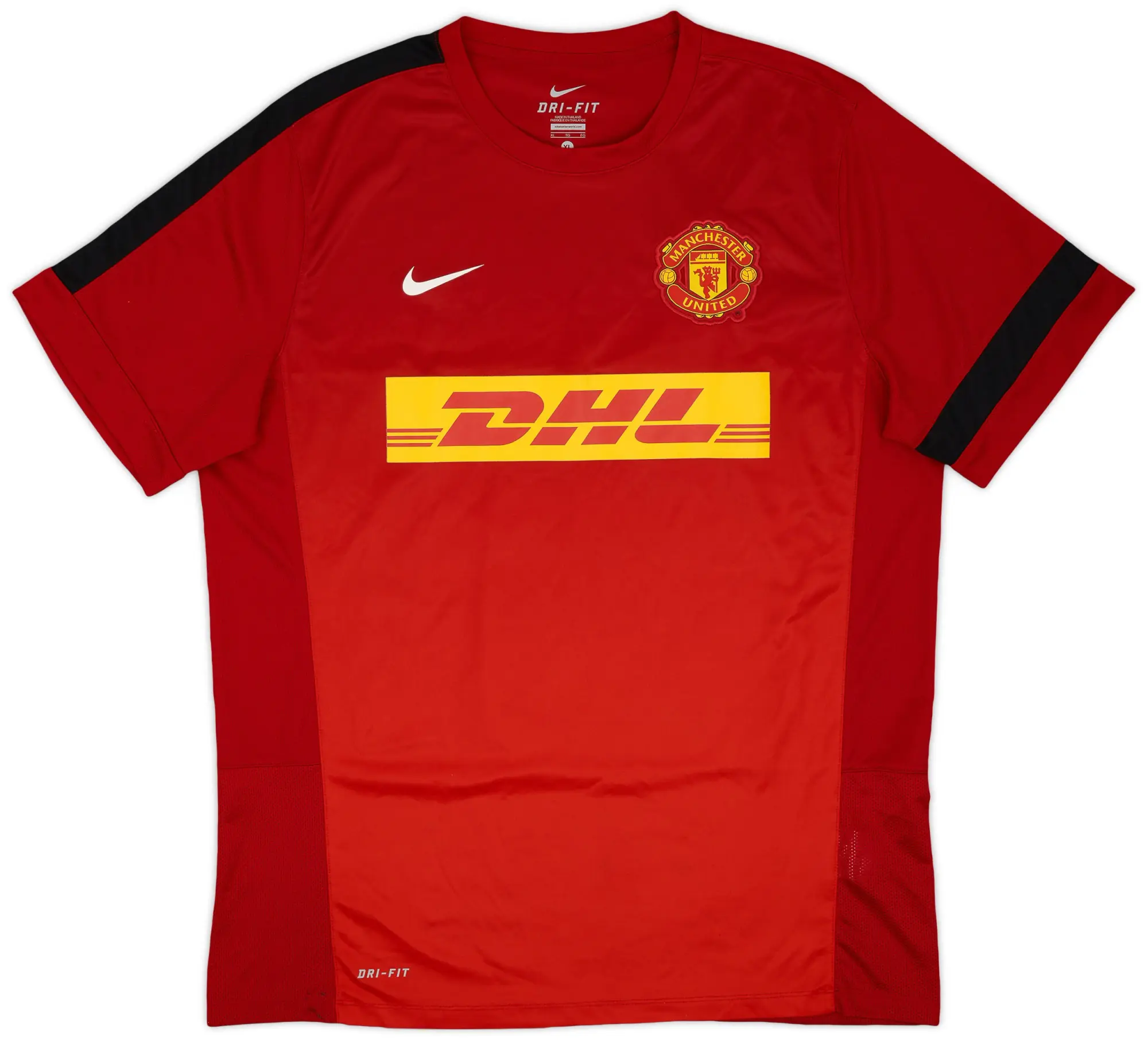 2013-14 Manchester United Nike Training Shirt - 9/10 - (XL)