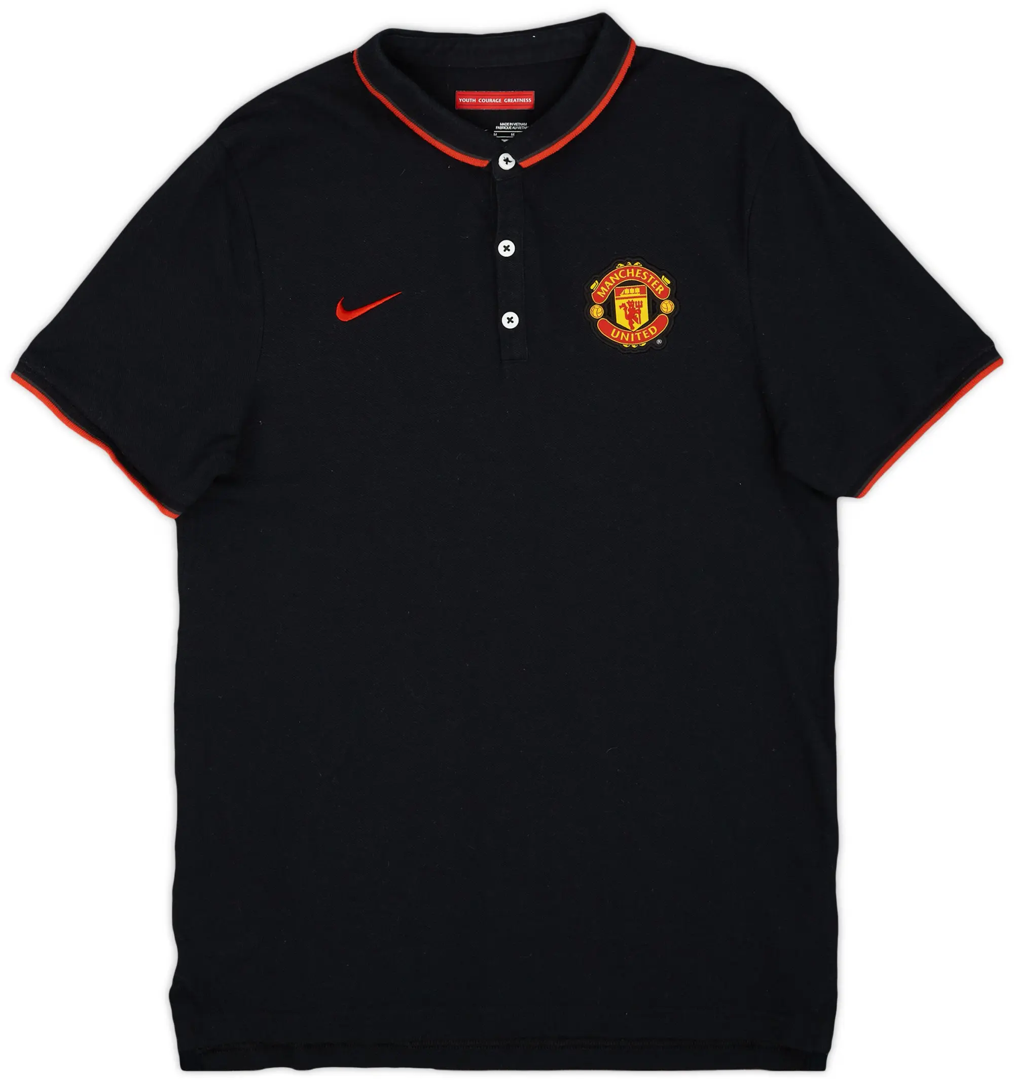 2014-15 Manchester United Nike Polo Shirt - 8/10 - (S)
