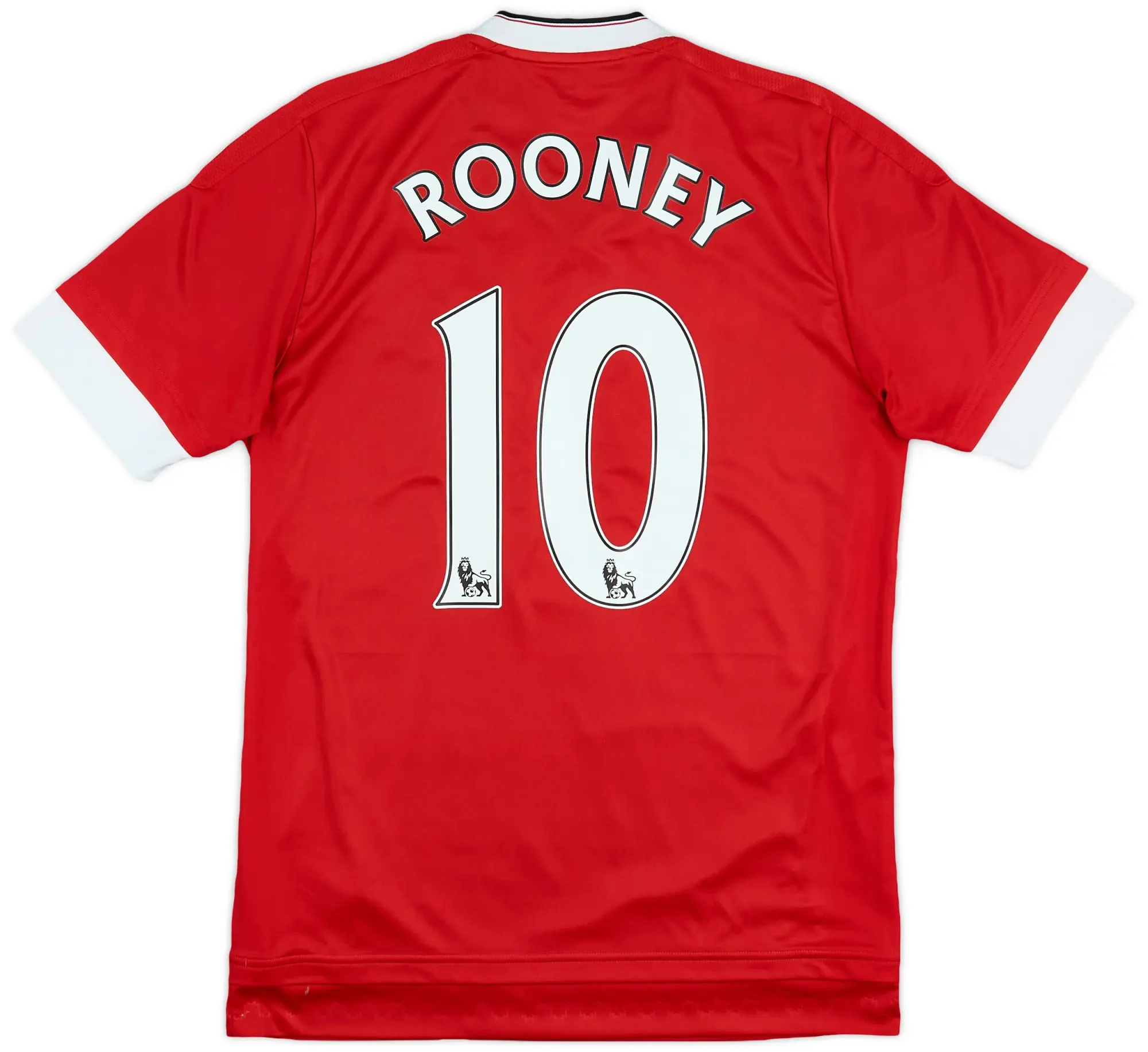 adidas 2015-16 Manchester United Home Shirt Rooney #10 - 5/10 - (S)
