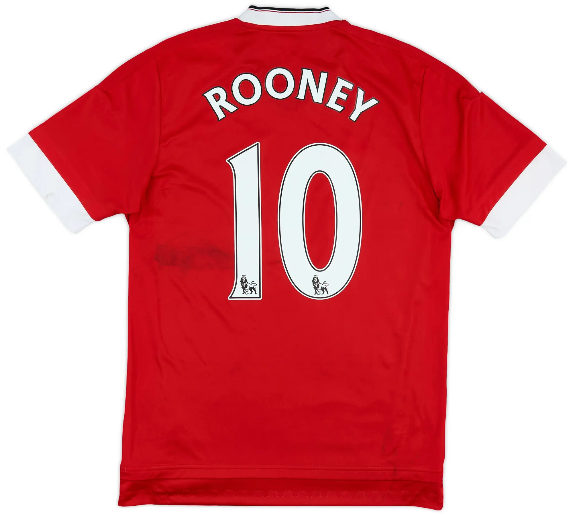 adidas 2015-16 Manchester United Home Shirt Rooney #10 - 5/10 - (S)