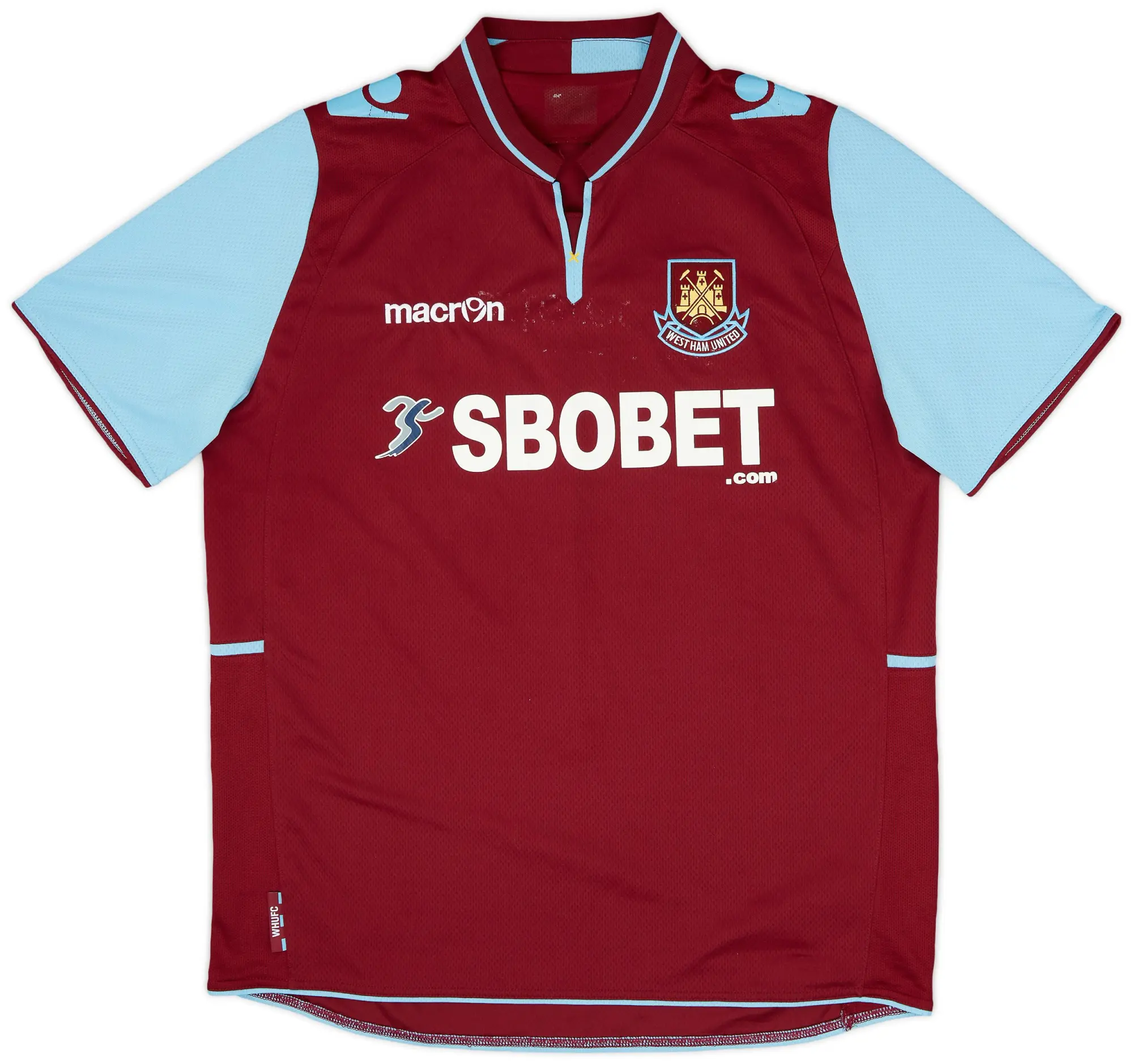 Macron 2012-13 West Ham Home Shirt - 5/10 - (XL)
