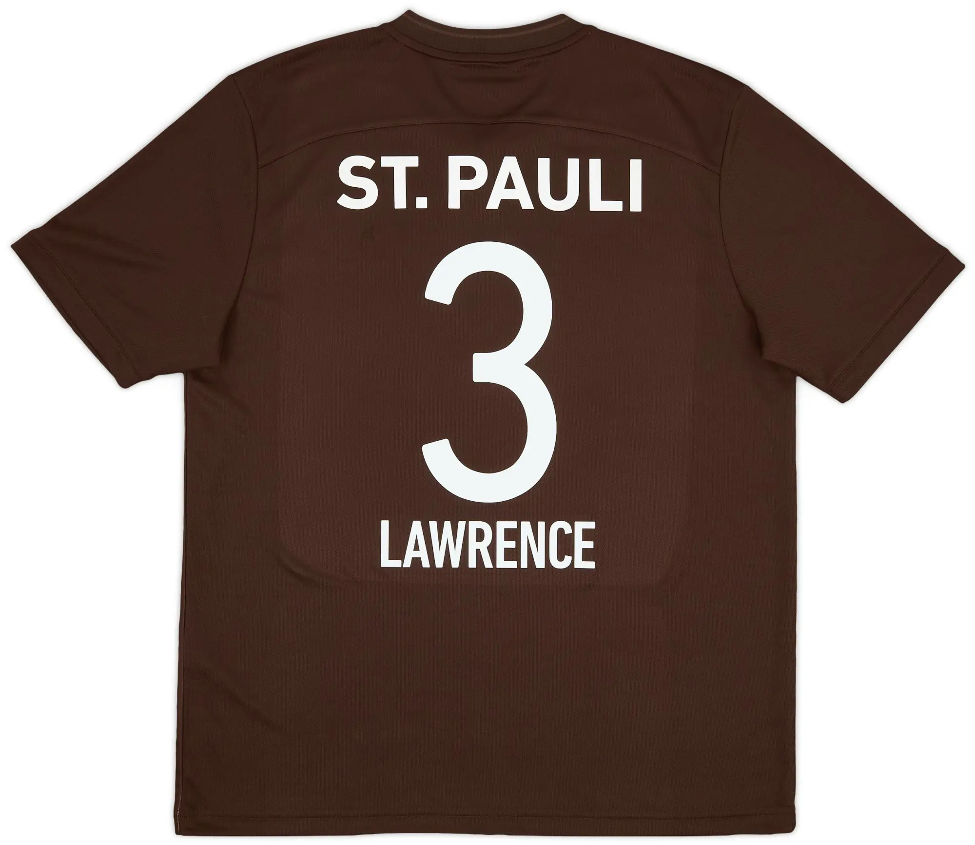 2021-22 St Pauli Home Shirt Lawrence #3 - 7/10 - (XL)