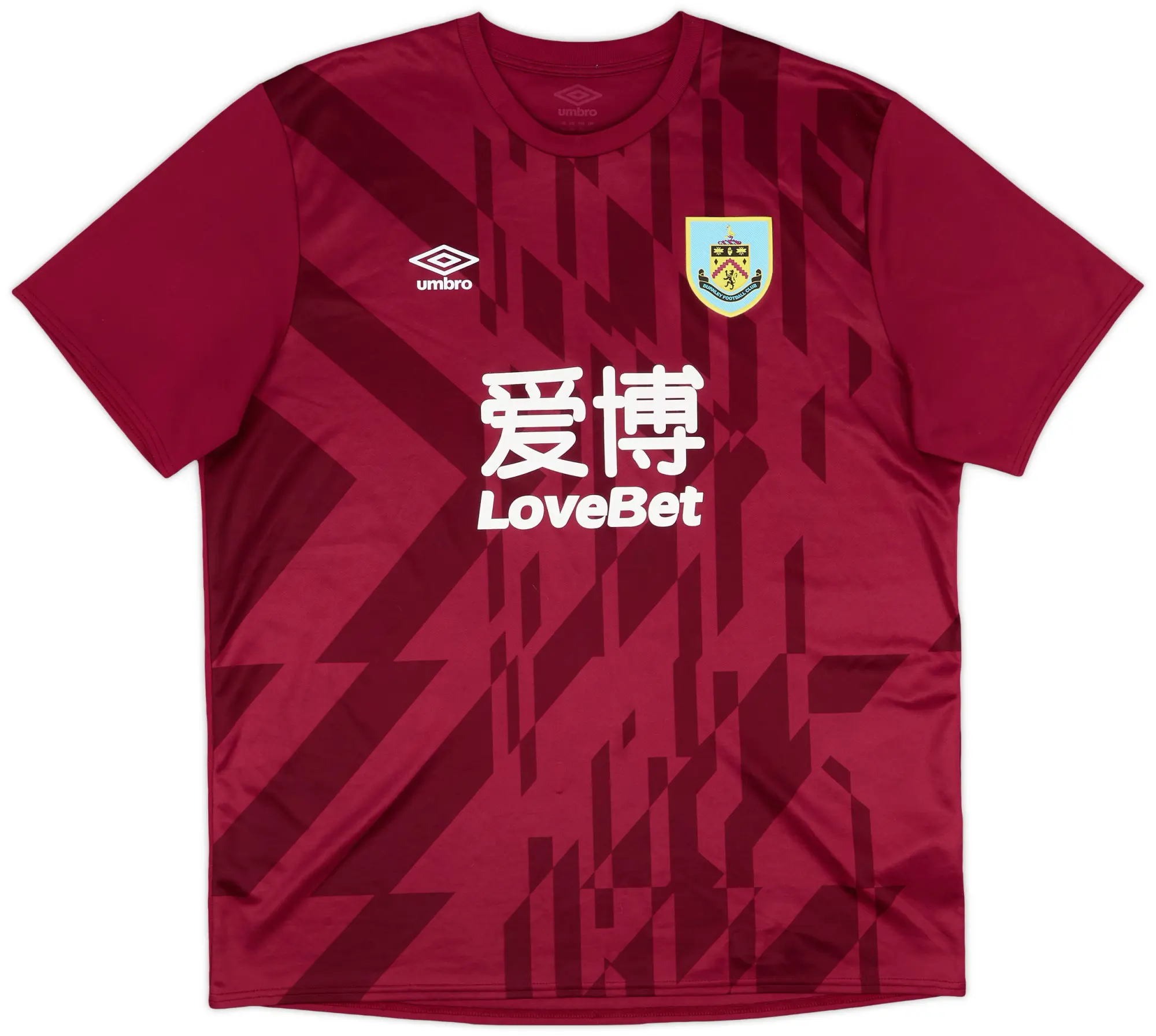 2019-20 Burnley Umbro Training Shirt - 8/10 - (XXL)