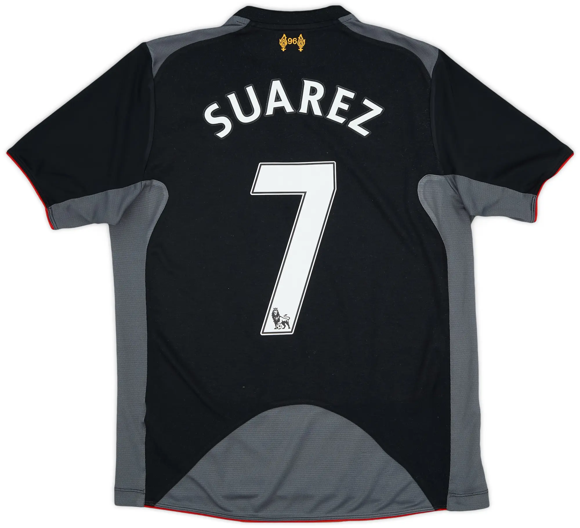 2012-13 Liverpool Away Shirt Suarez #7 - 6/10 - (S)