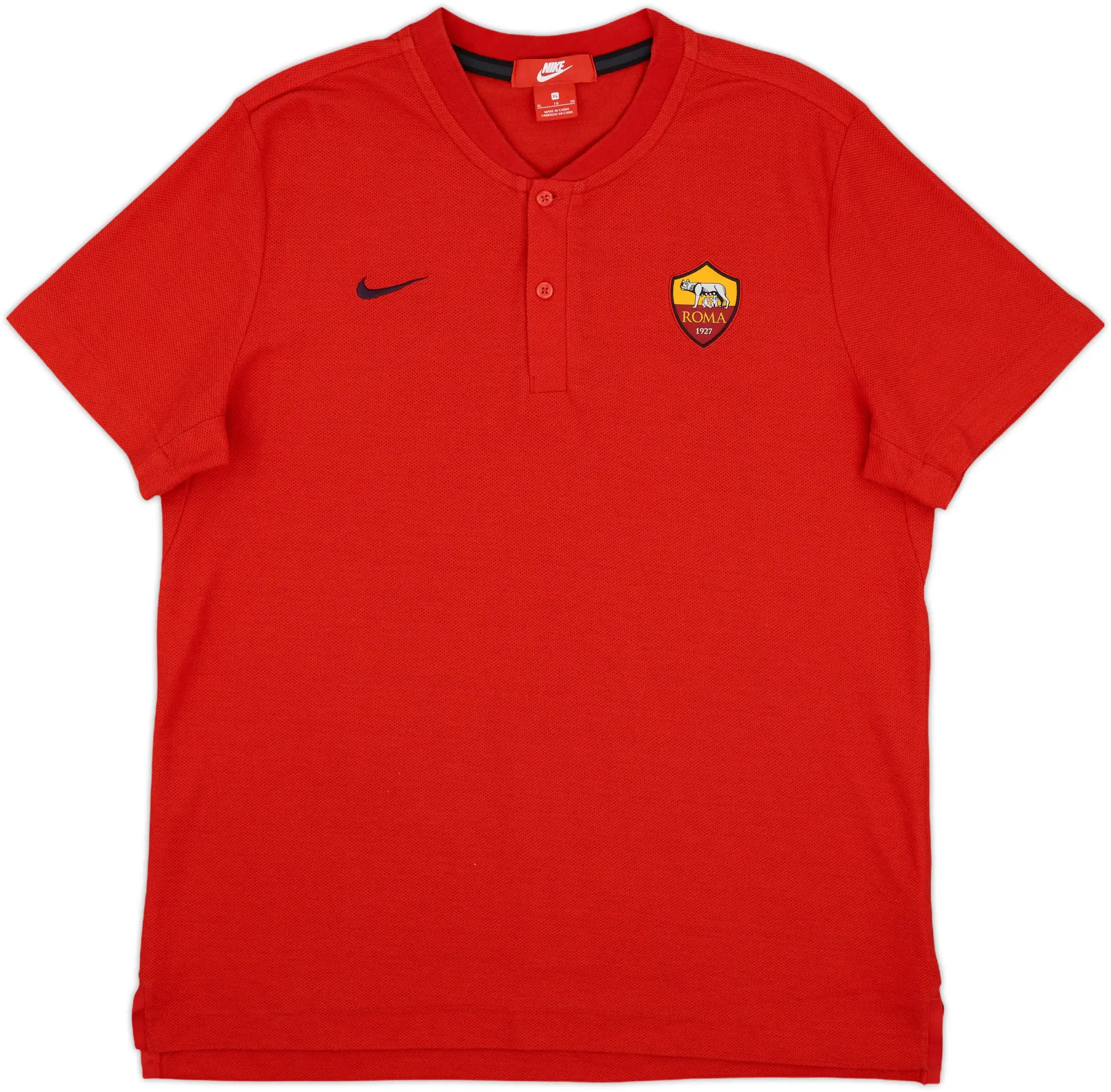 2018-19 Roma Nike Training Shirt - 8/10 - (M)
