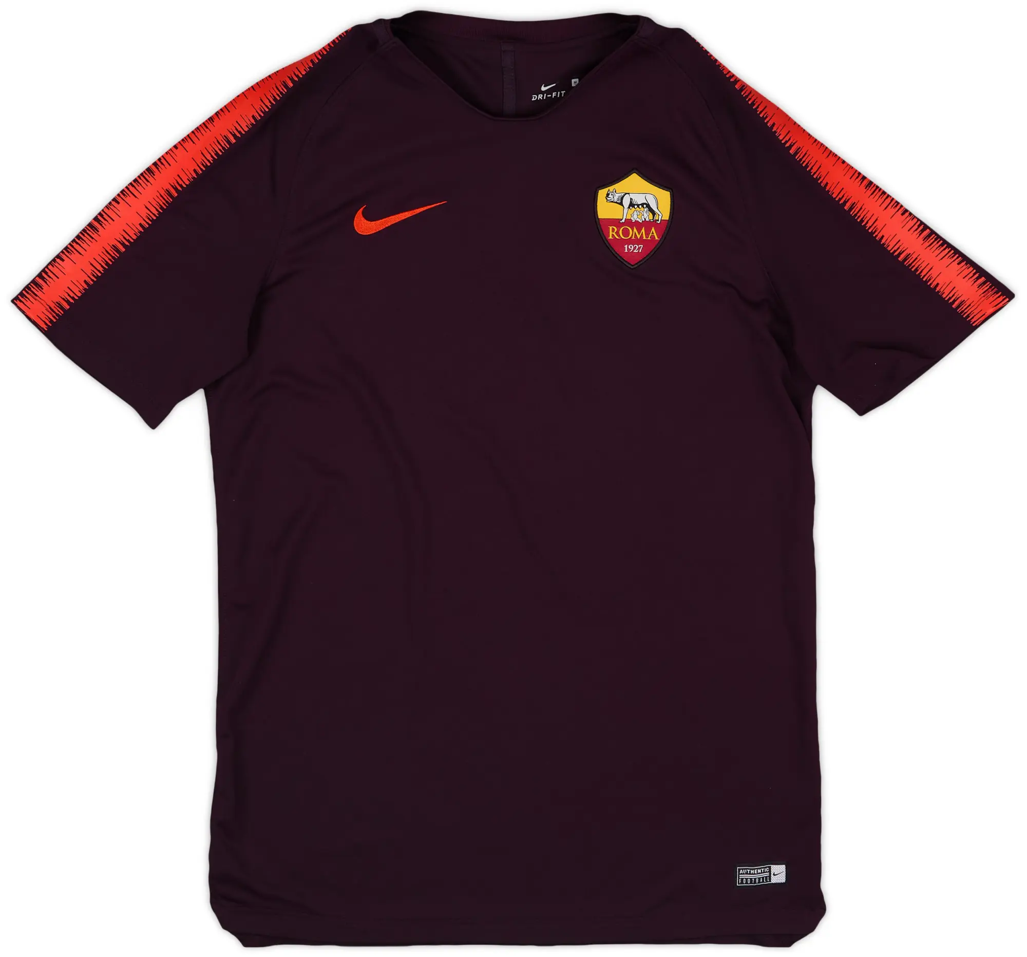 2018-19 Roma Nike Training Shirt - 8/10 - (M)