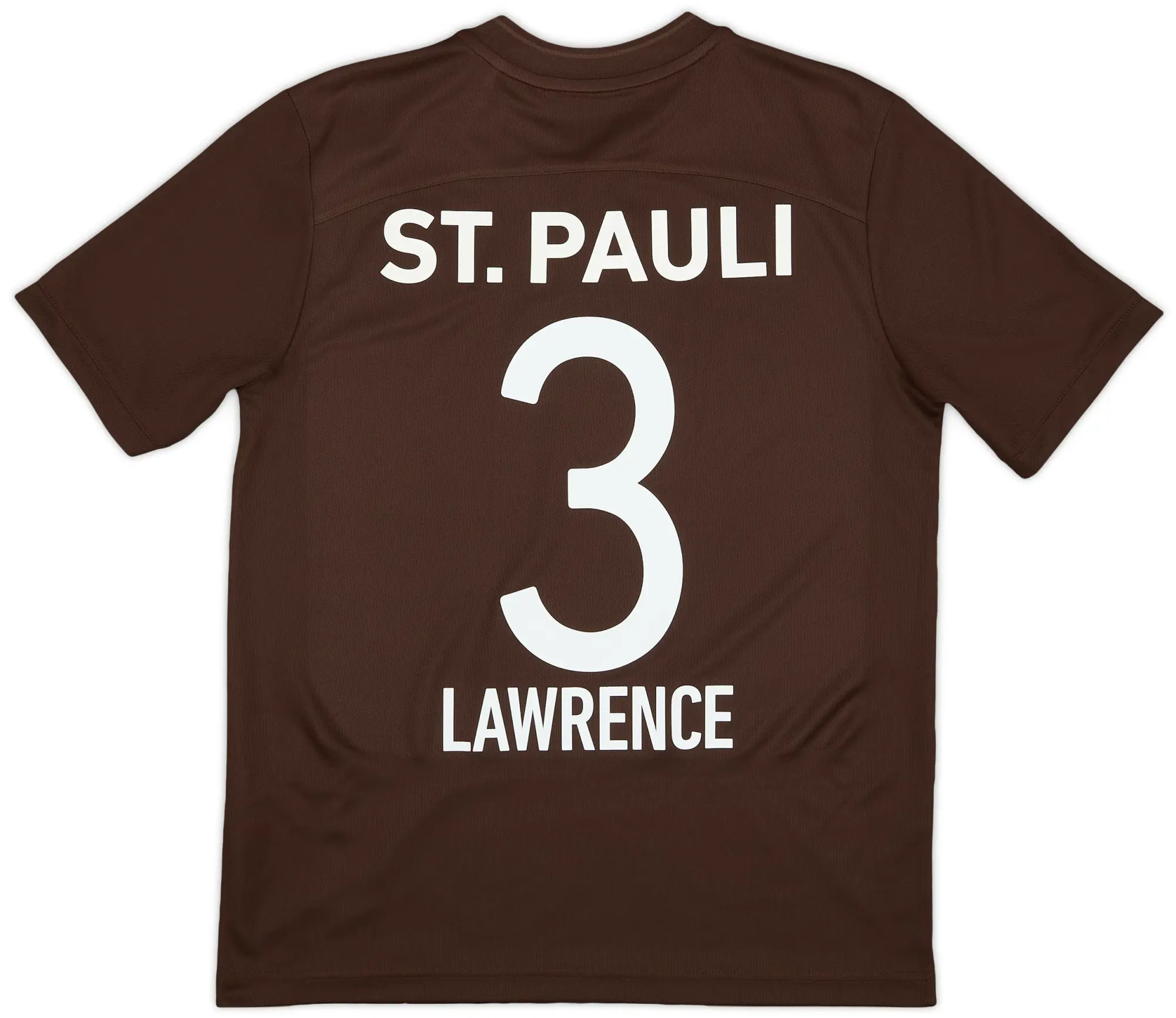 2021-22 St Pauli Home Shirt Lawrence #3 - 7/10 - (S)