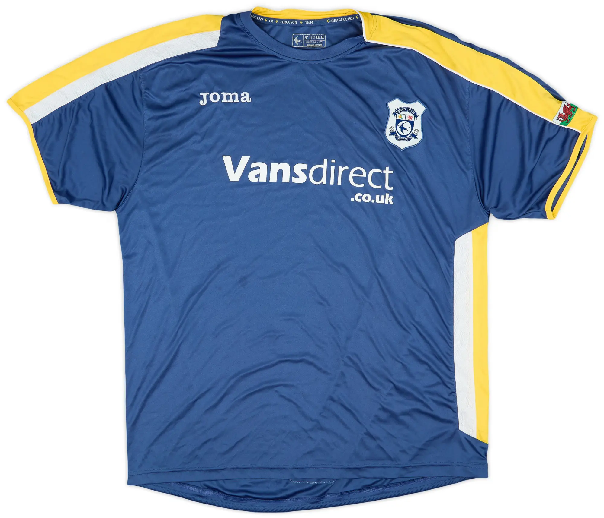 Joma 2008-09 Cardiff Home Shirt - 7/10 - (XXL)