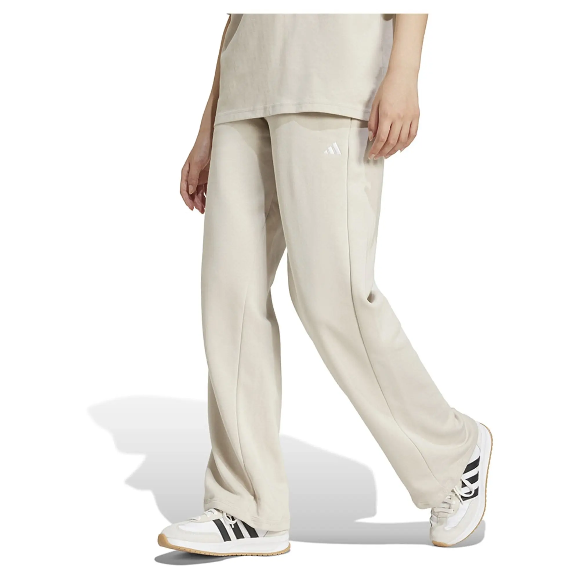 Adidas Essentials Small Logo Feel Cozy Open Hem Joggers