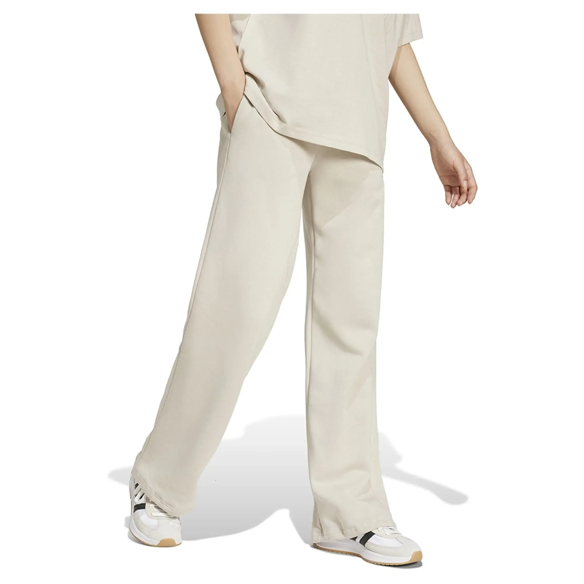 Adidas Essentials Small Logo Feel Cozy Open Hem Joggers