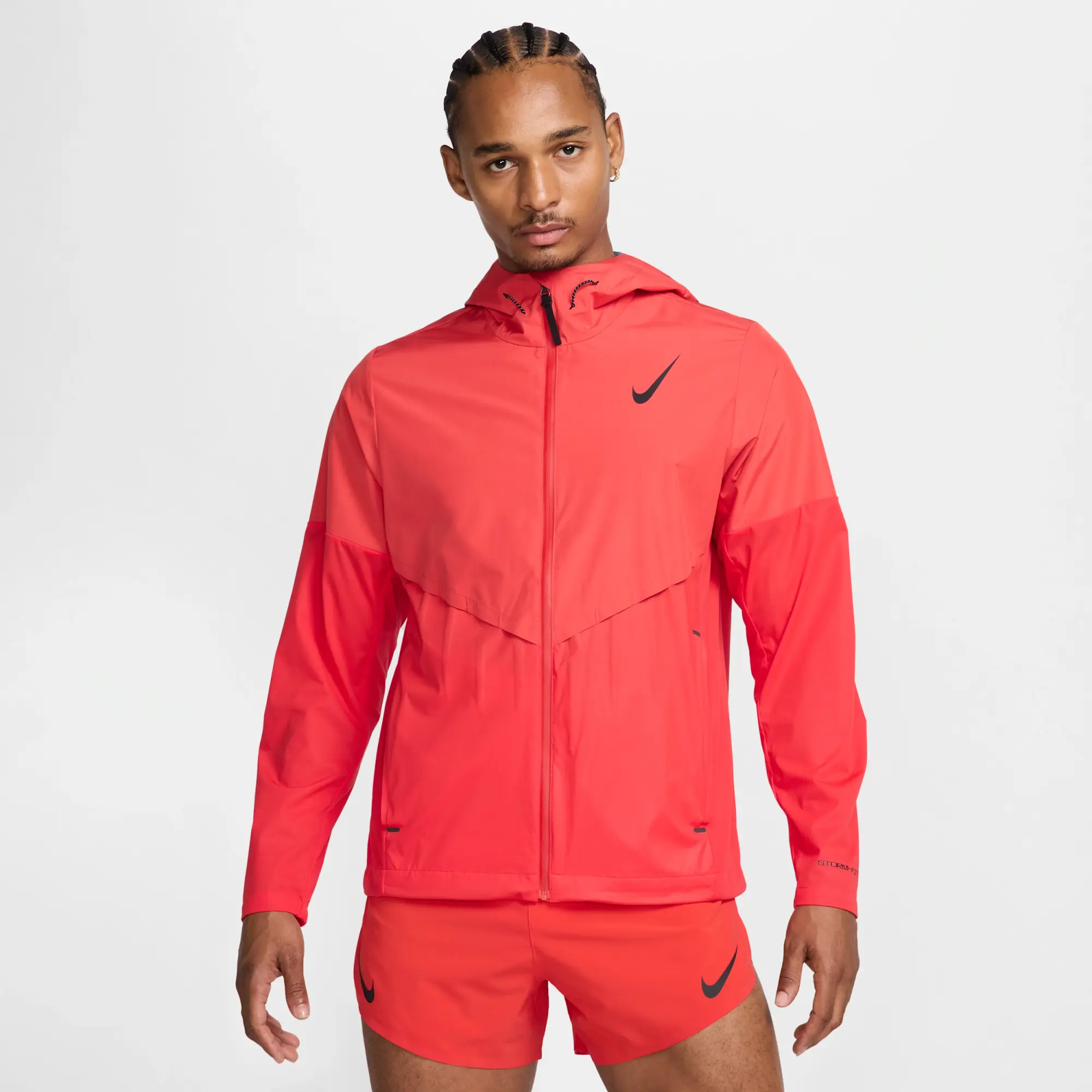 Nike Aeroswift Breathable Jacket Crimson/Black