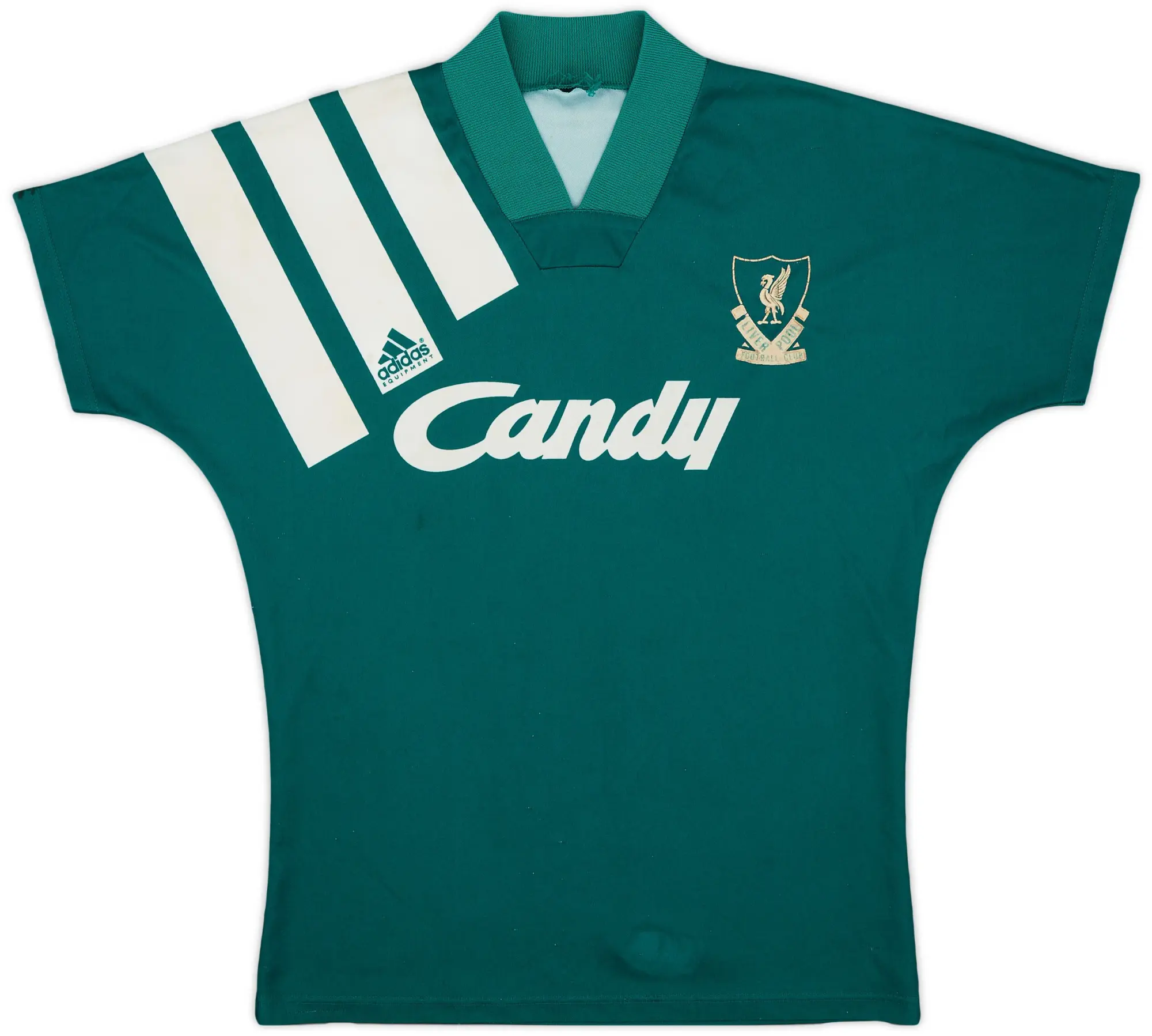 adidas 1991-92 Liverpool Away Shirt - 6/10 - (M)