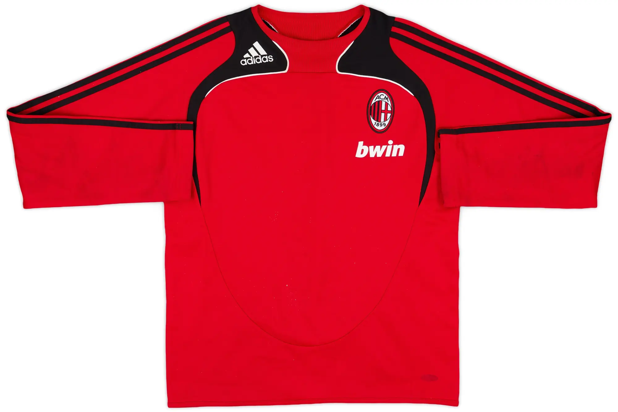 2008-09 AC Milan adidas Sweat Top - 6/10 - (L)