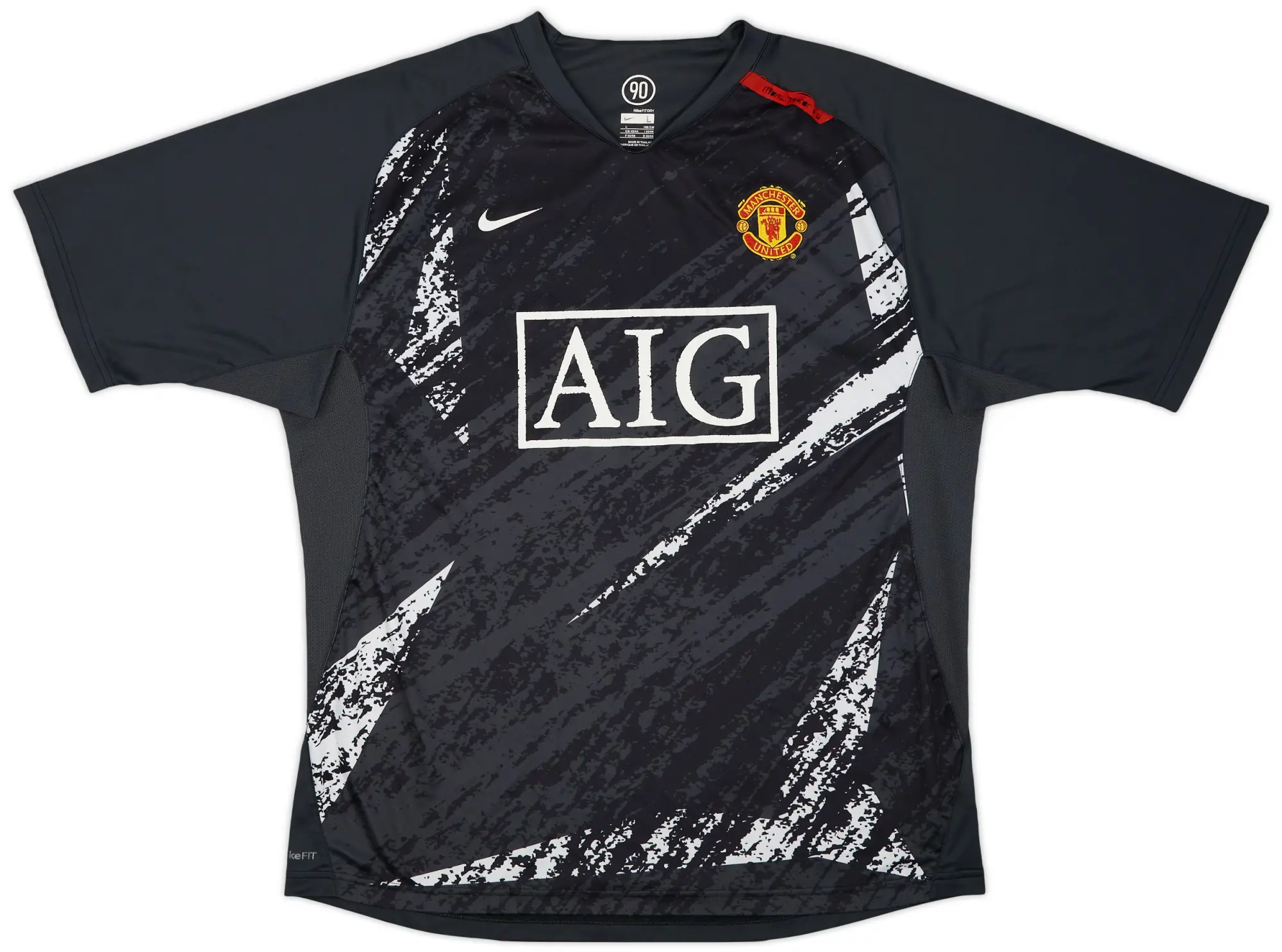 2007-08 Manchester United Nike Heritage Home Shirt - 7/10 - (M)