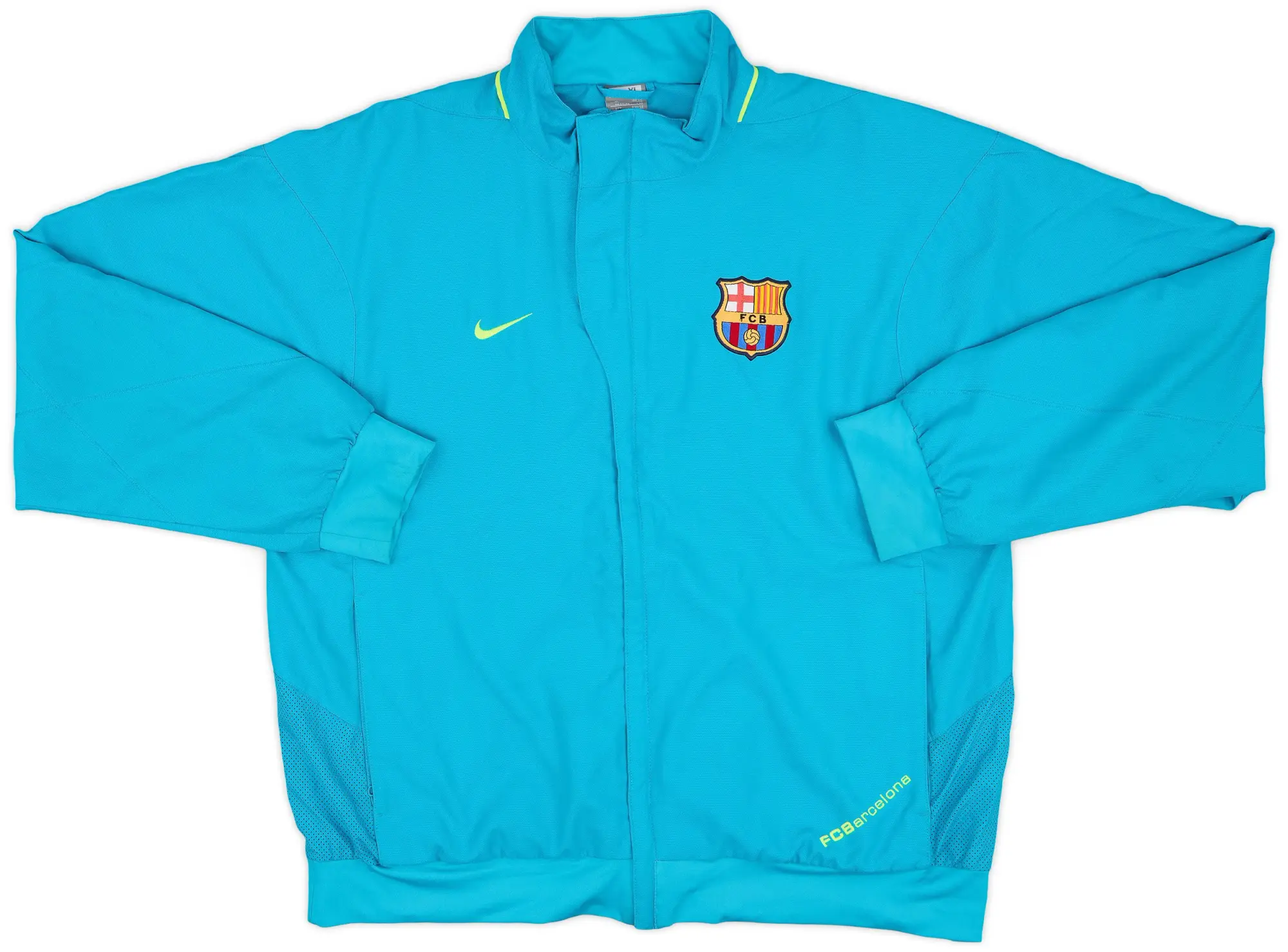 2007-08 Barcelona Nike Track Jacket - 9/10 - (XL)