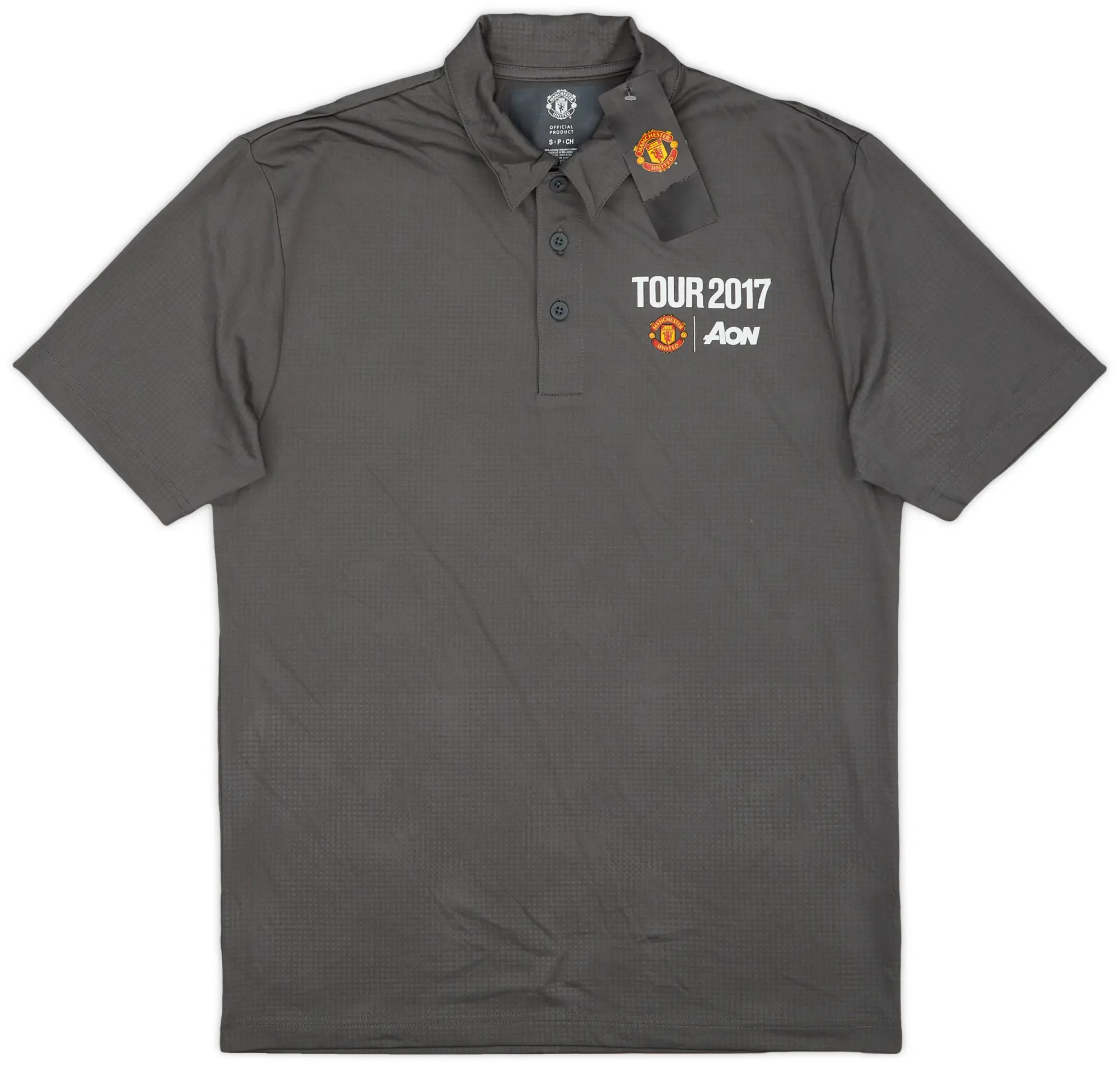Polo Shirts 2017-18 Manchester United Polo Shirt (S)
