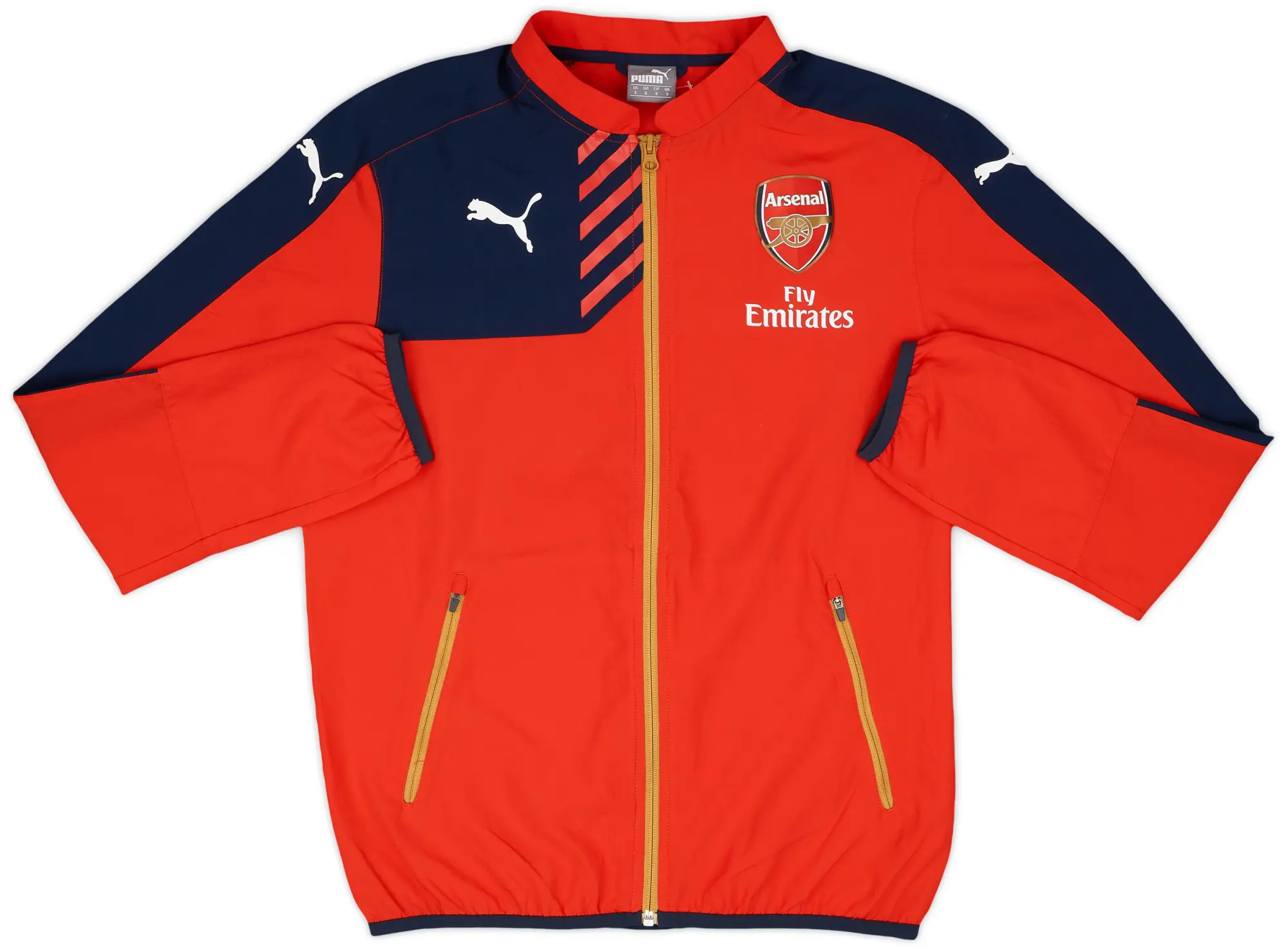 2015-16 Arsenal Puma Track Jacket - 10/10 - (S)