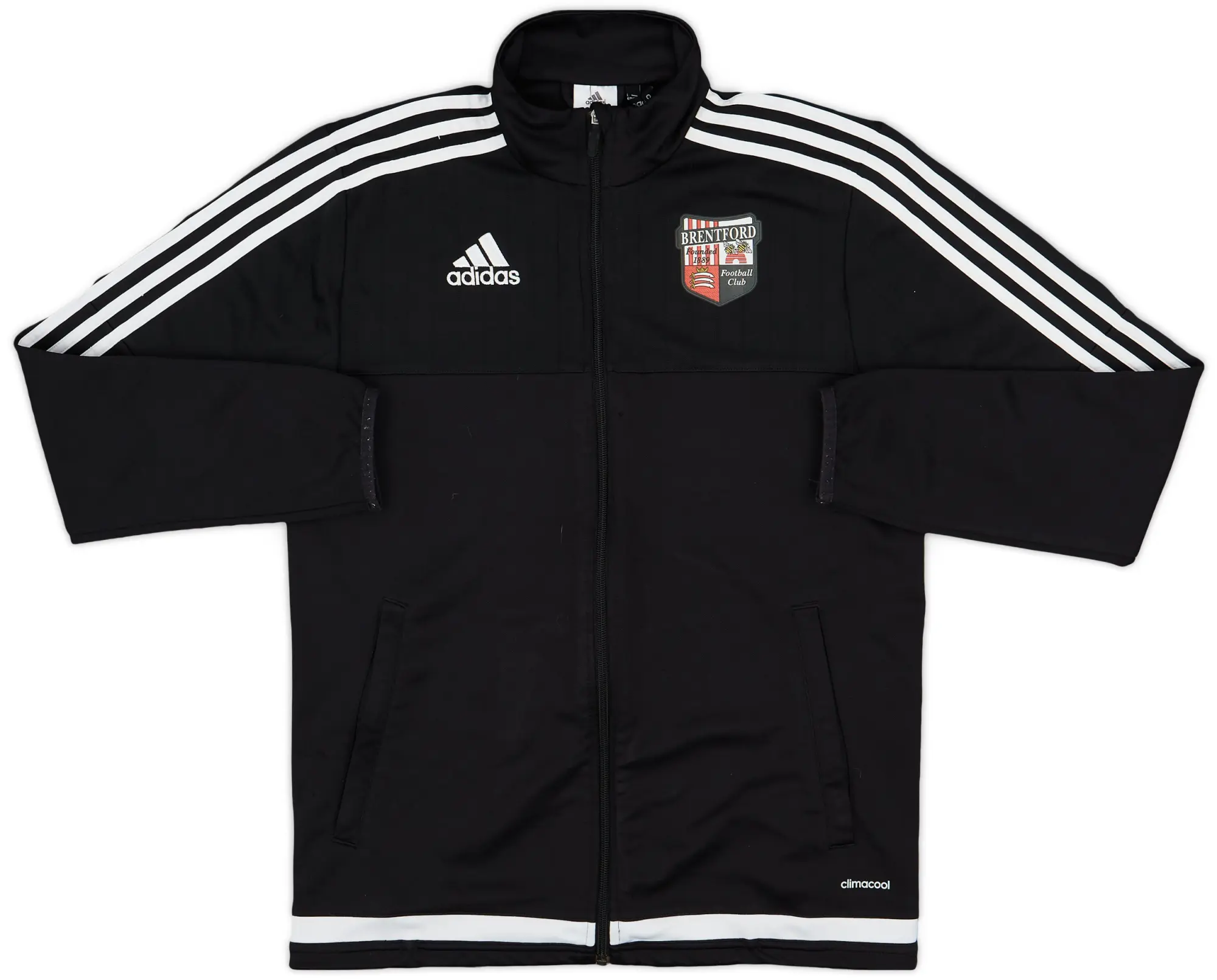 2015-16 Brentford adidas Track Jacket - 7/10 - (S)