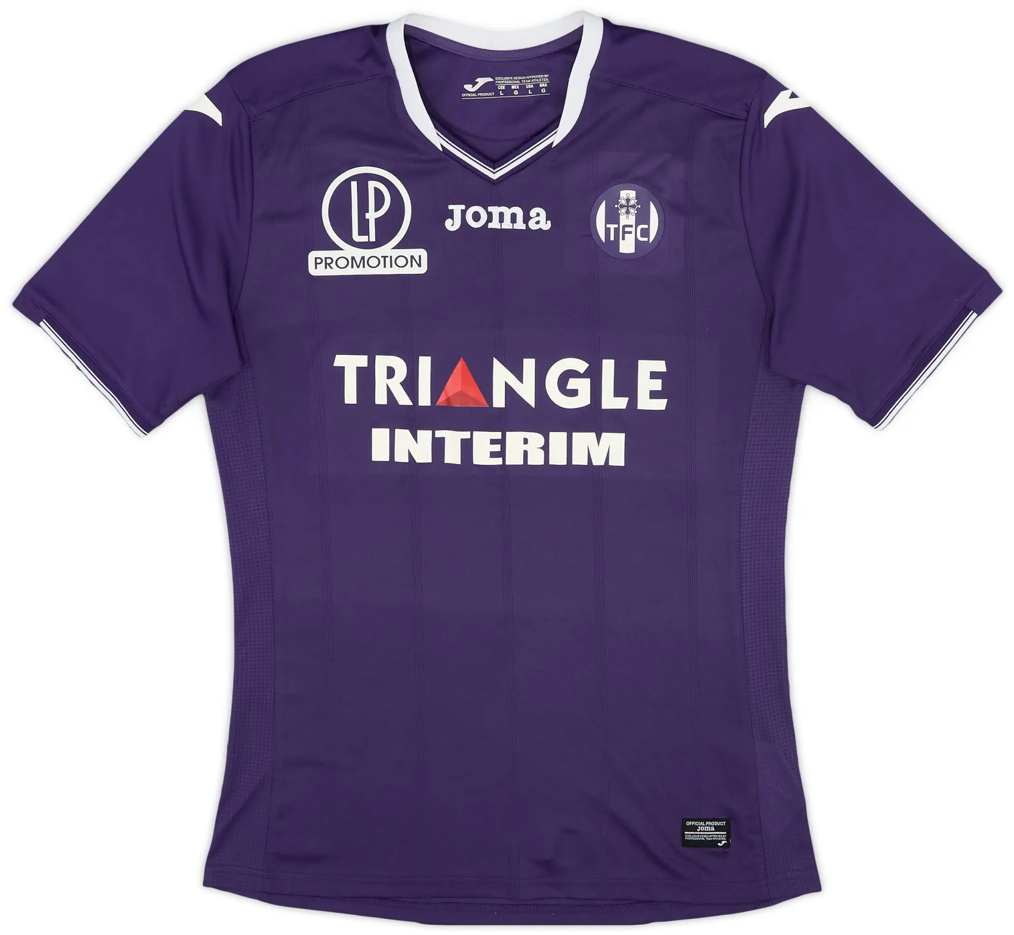 Joma 2017-18 Toulouse Home Shirt - 7/10 - (L)