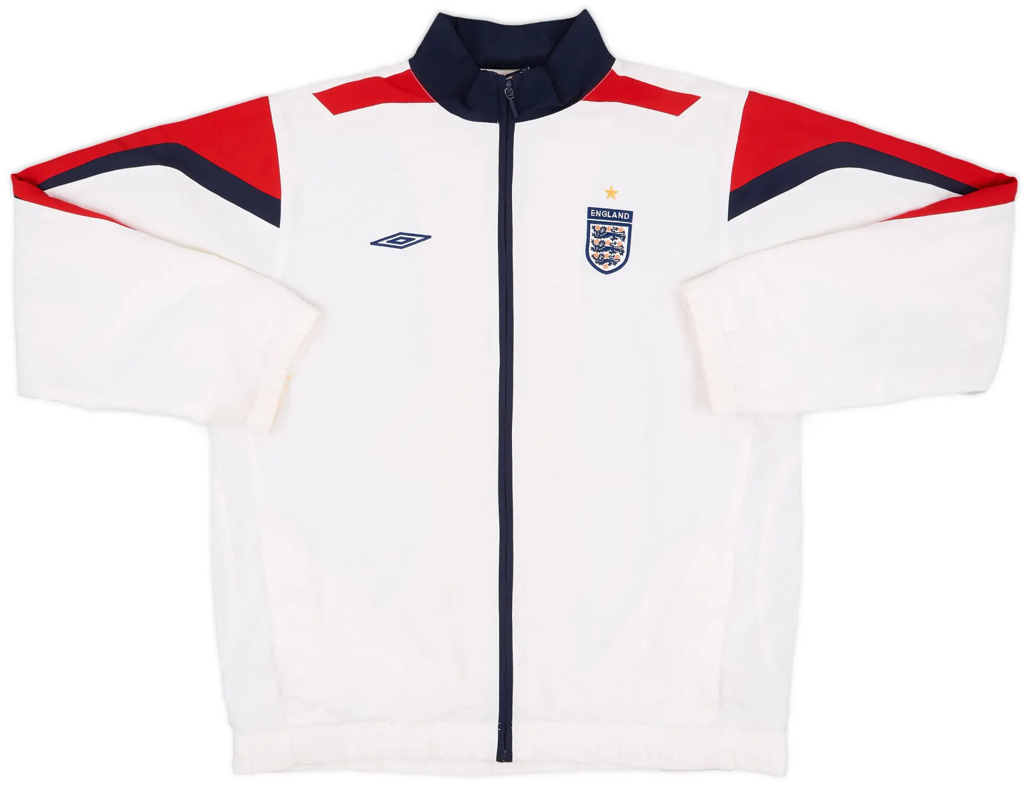 2004-06 England Umbro Track Jacket - 5/10 - (L)