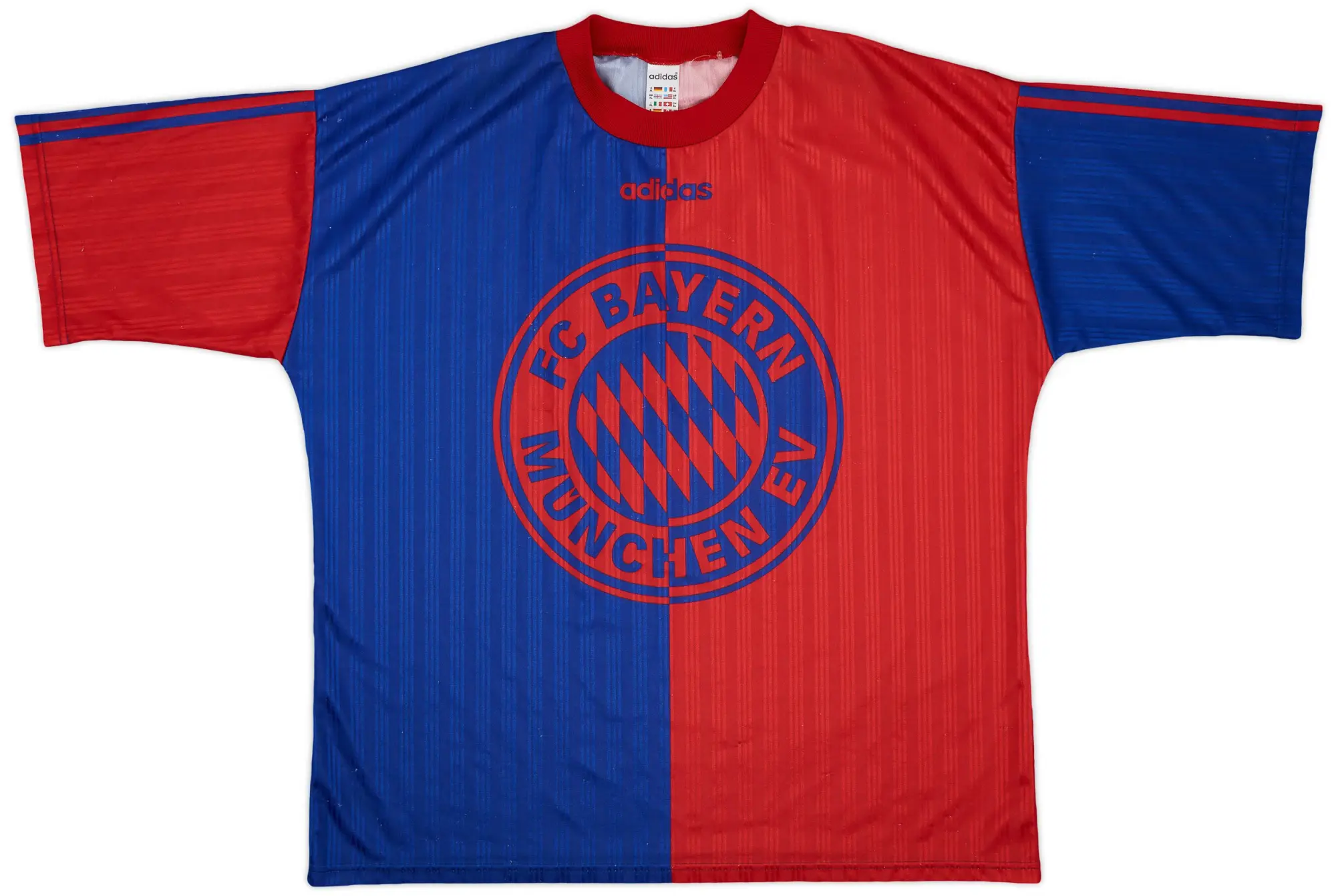 1996-97 Bayern Munich adidas Training Shirt - 6/10 - (XL)