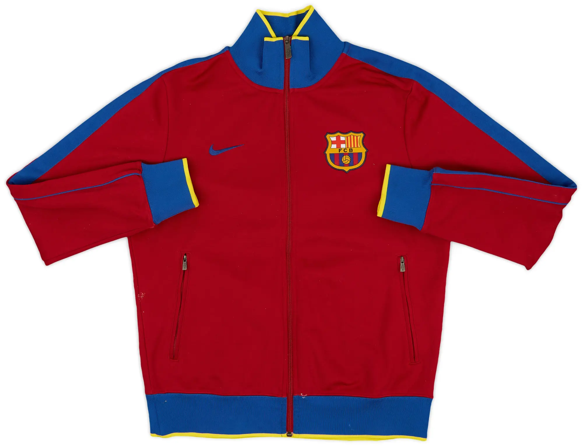 2010-11 Barcelona Nike N98 Track Jacket - 6/10 - (M)
