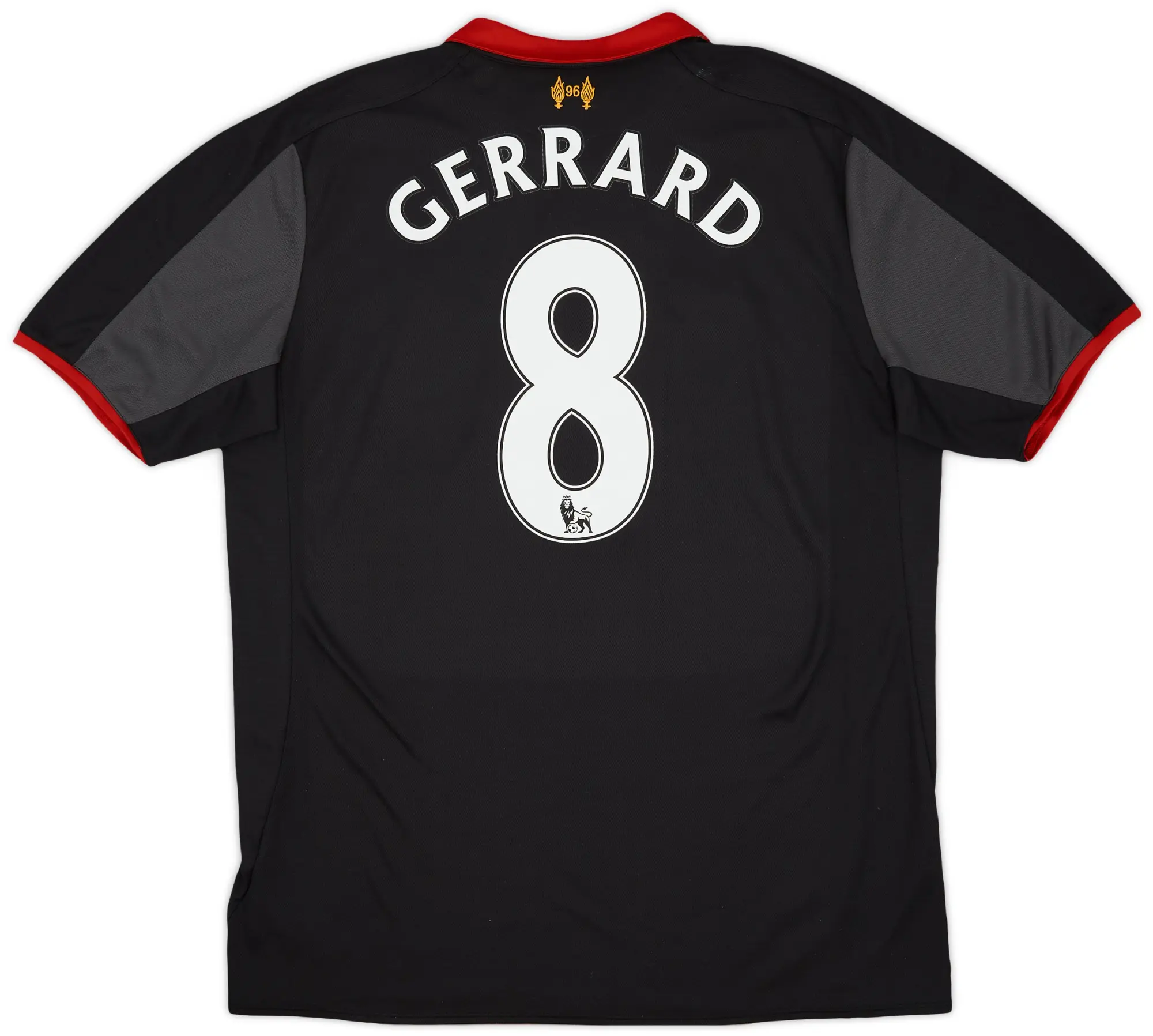 2014-15 Liverpool Third Shirt Gerrard #8 - 5/10 - (L)