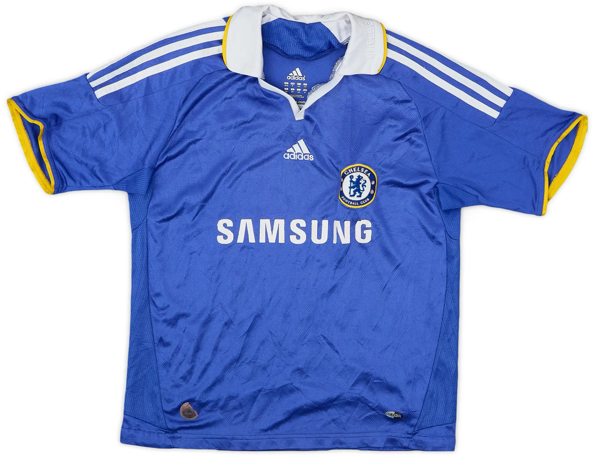 adidas 2008-09 Chelsea Home Shirt - 7/10 - (L.Boys)