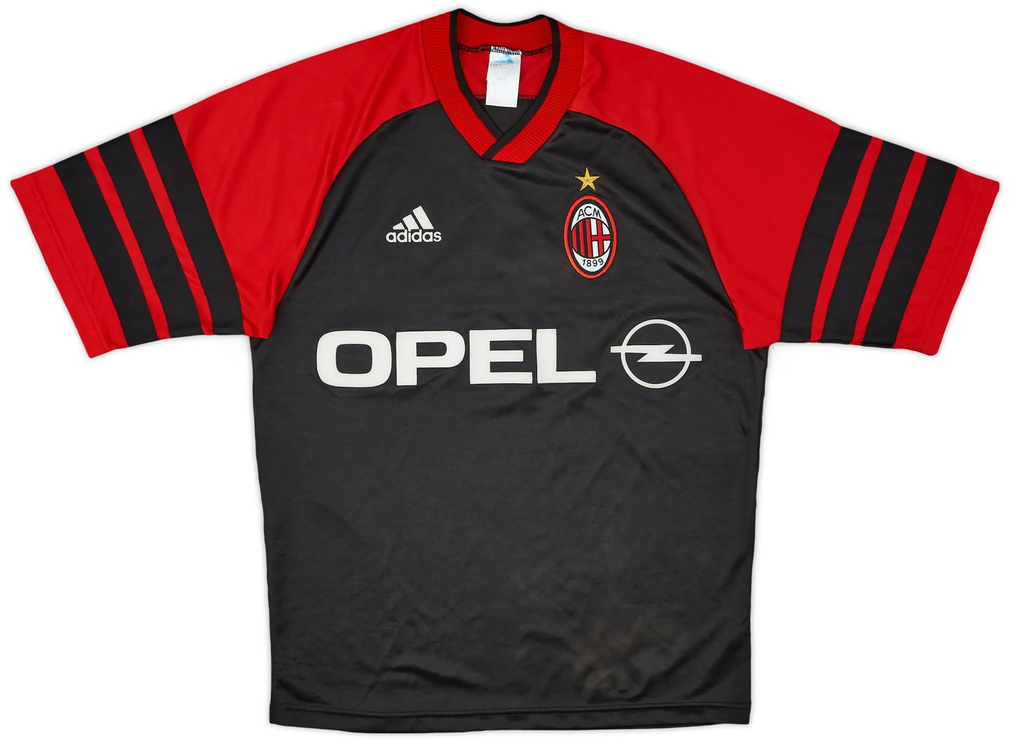 1998-99 AC Milan adidas Training Shirt - 8/10 - (S)
