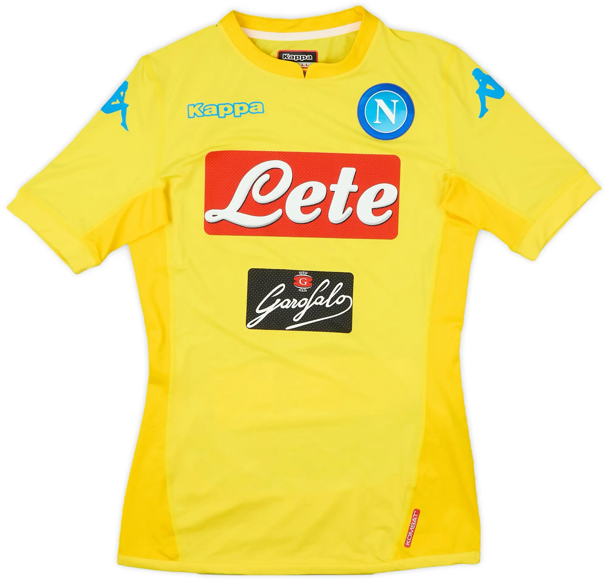 Kappa 2017-18 Napoli Authentic Away Shirt - 9/10 - (S)