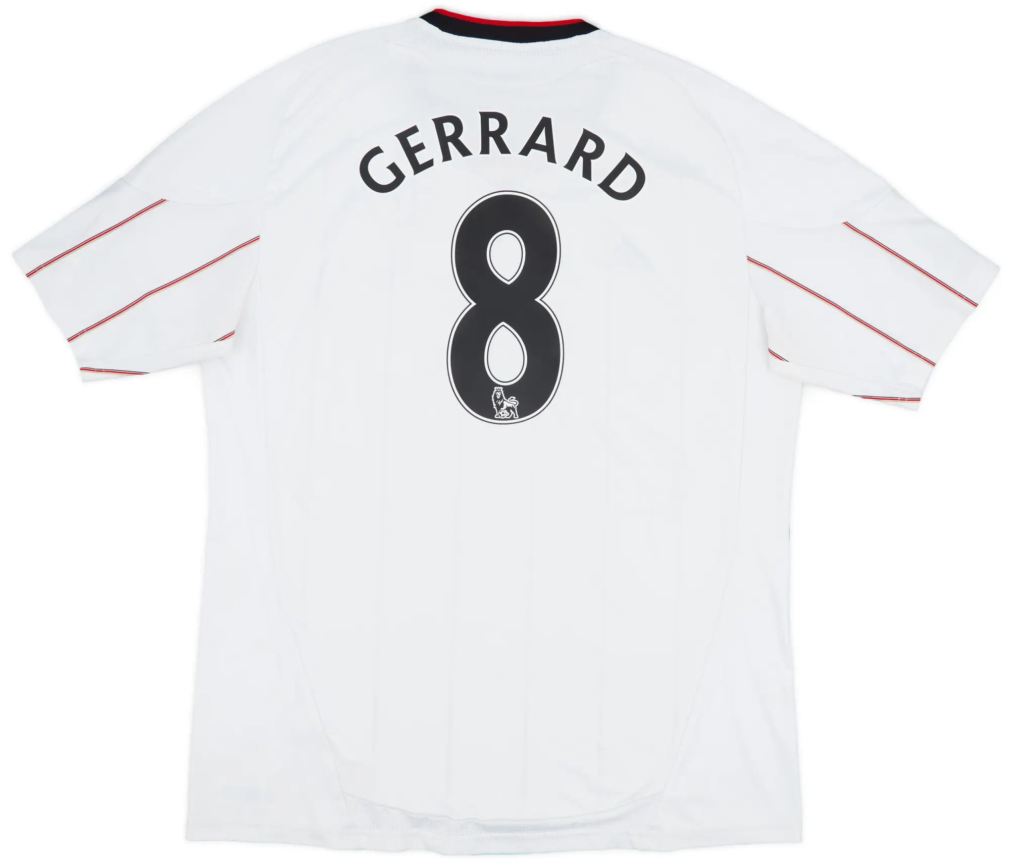 adidas 2010-11 Liverpool Away Shirt Gerrard #8 - 6/10 - (XL)