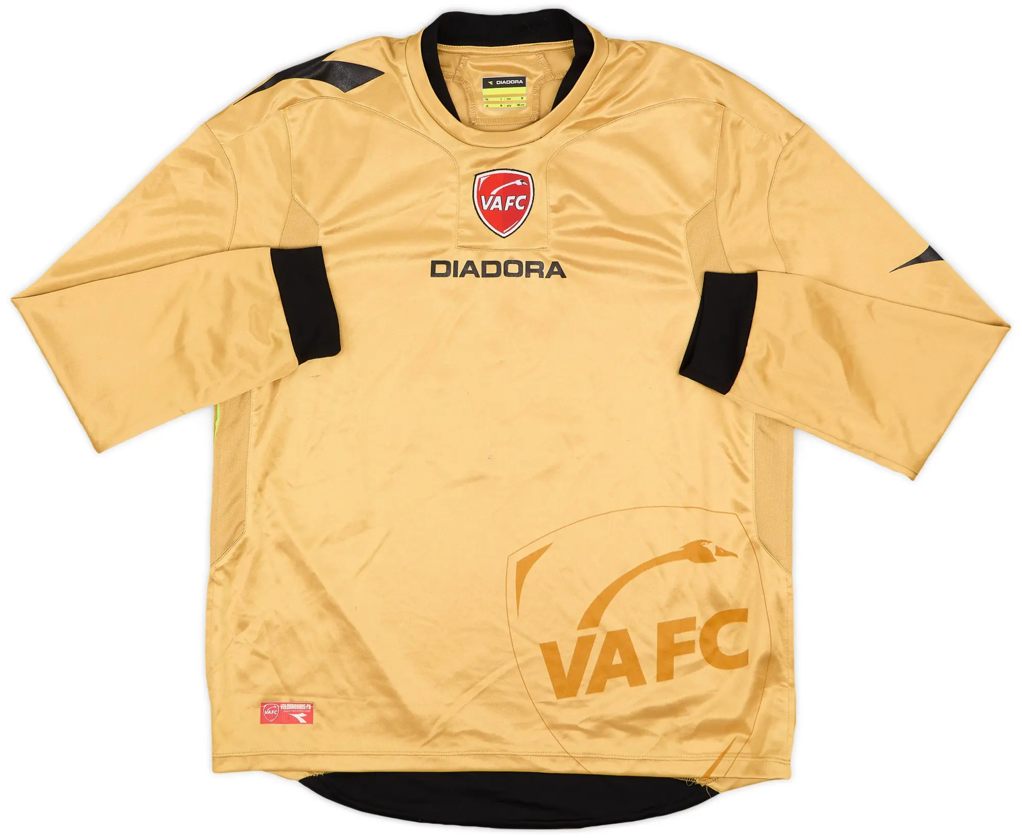 Diadora 2009-10 Valenciennes Third L/S Shirt #8 - 6/10 - (M)