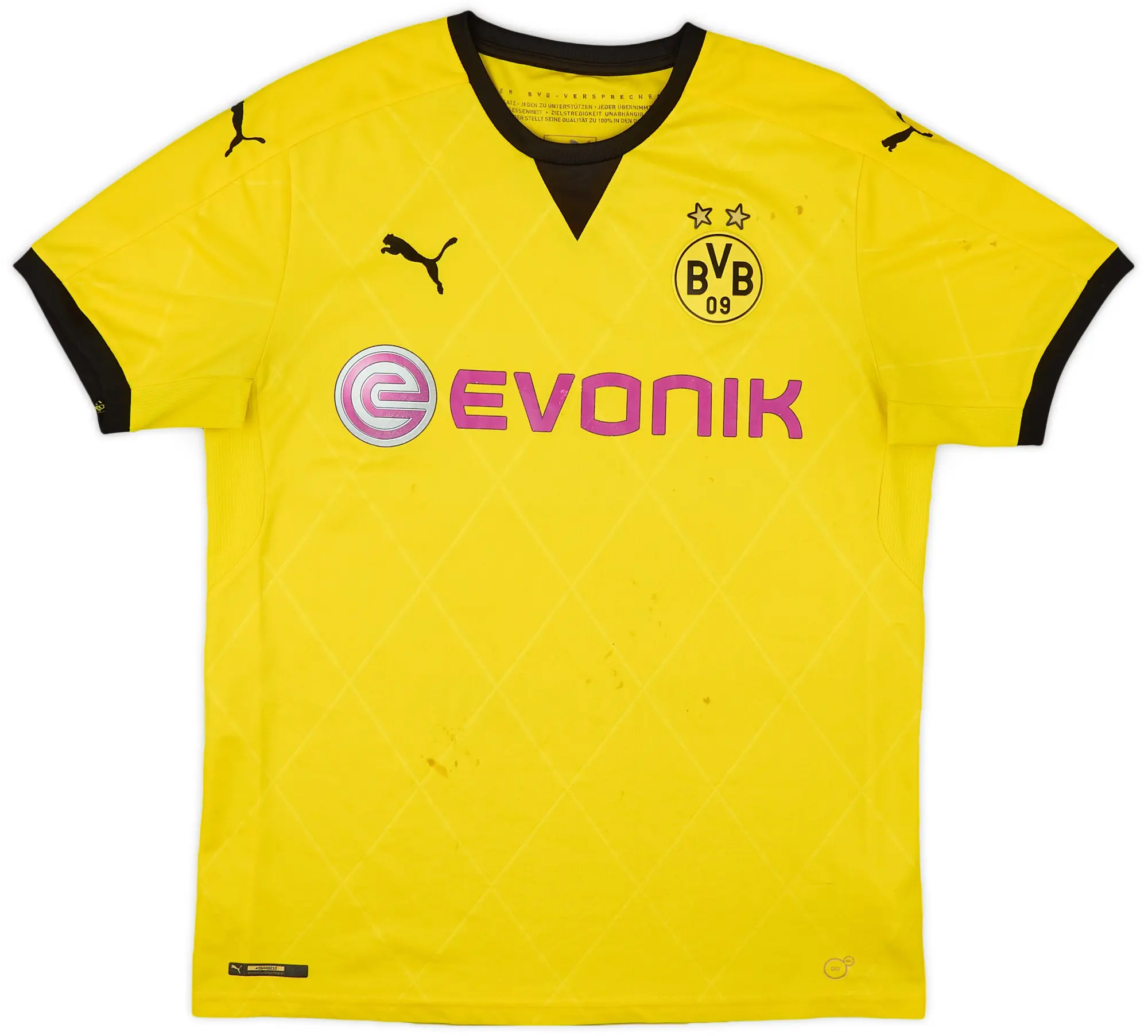 Puma 2015-16 Dortmund European Home Shirt - 5/10 - (L)