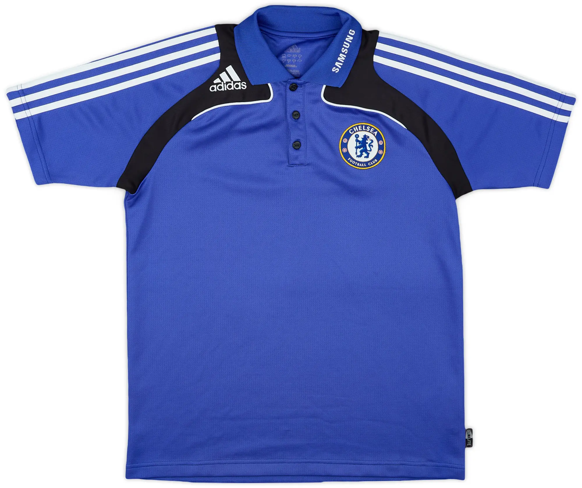 2008-09 Chelsea adidas Polo Shirt - 8/10 - (M)