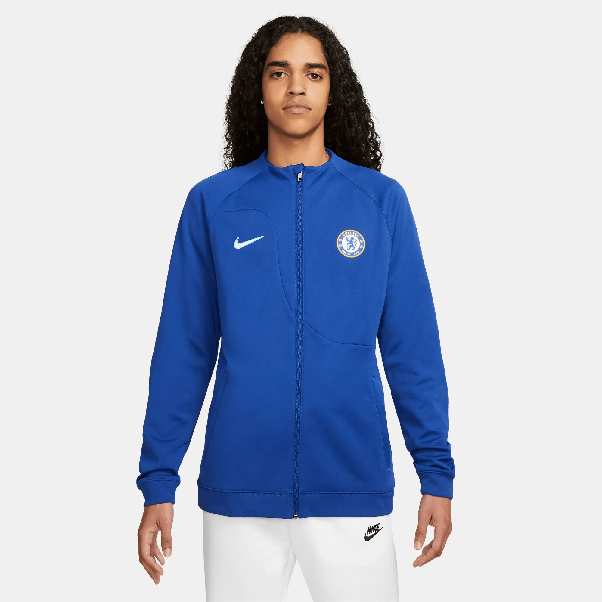 Nike Chelsea Academy Anthem Jacket - Royal 2022-2023