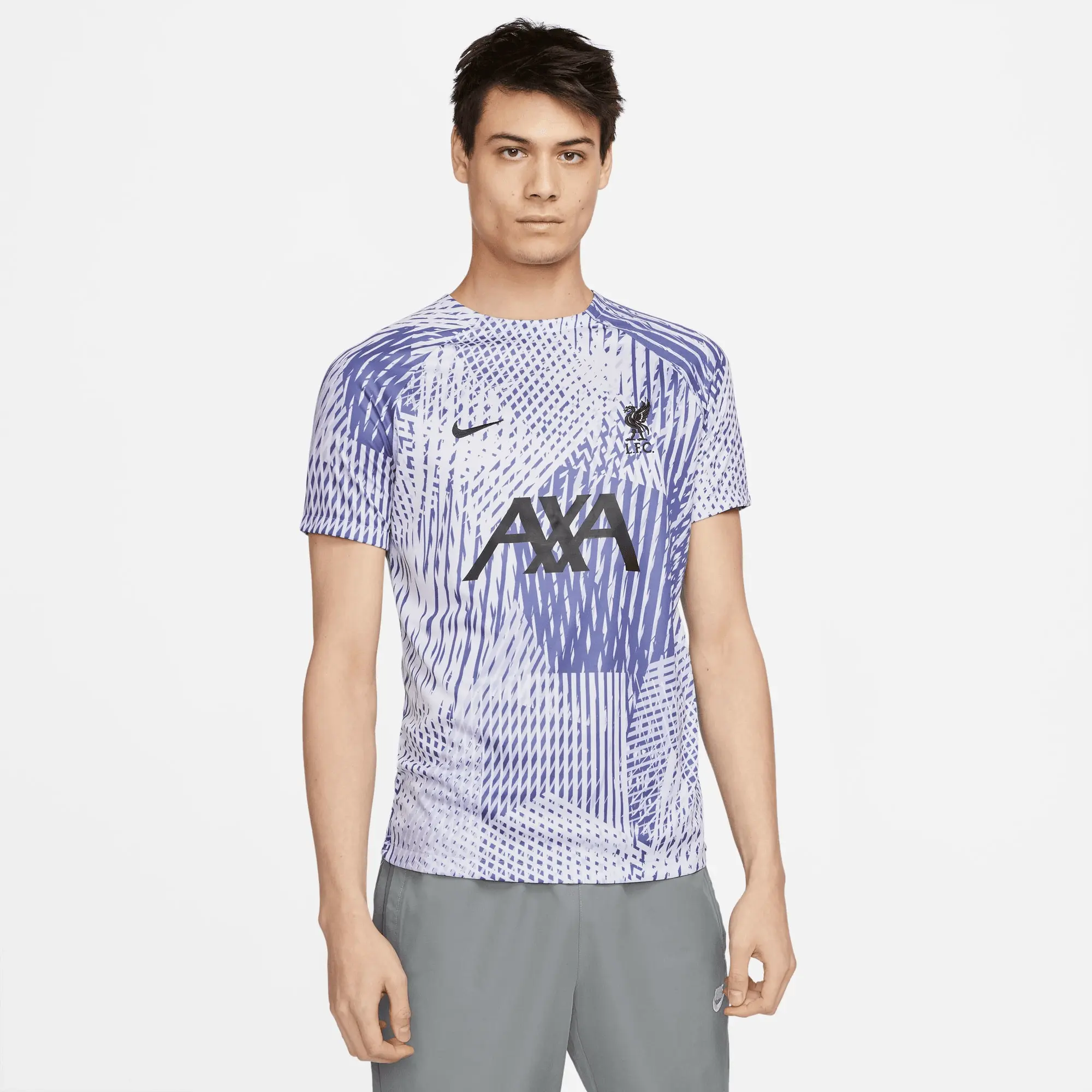 Nike Liverpool Dri-Fit Pre-Match Top - Violet 2022-2023
