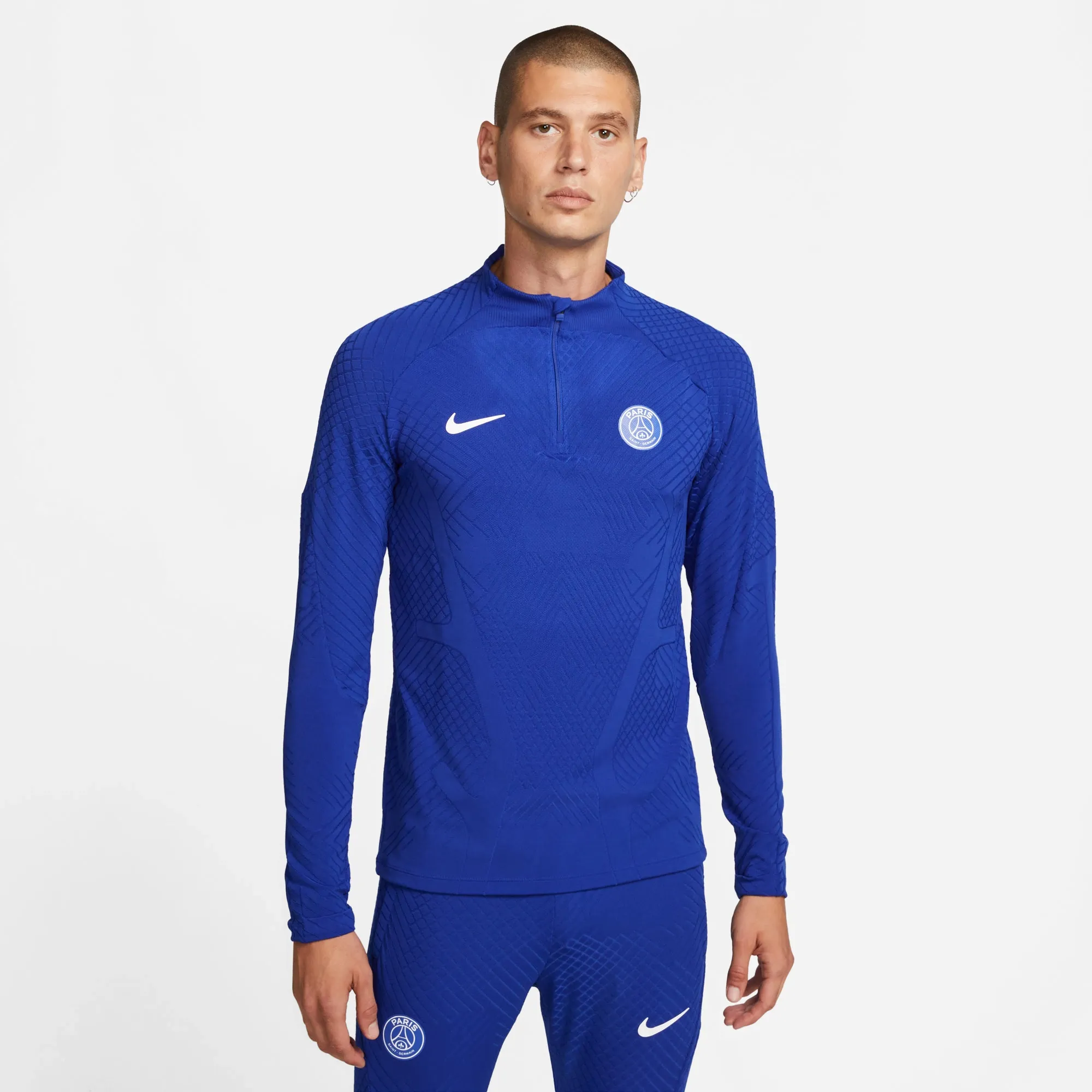 Nike PSG Dri-fit ADV Elite 1/4 Zip L/S Strike Drill Top - Royal