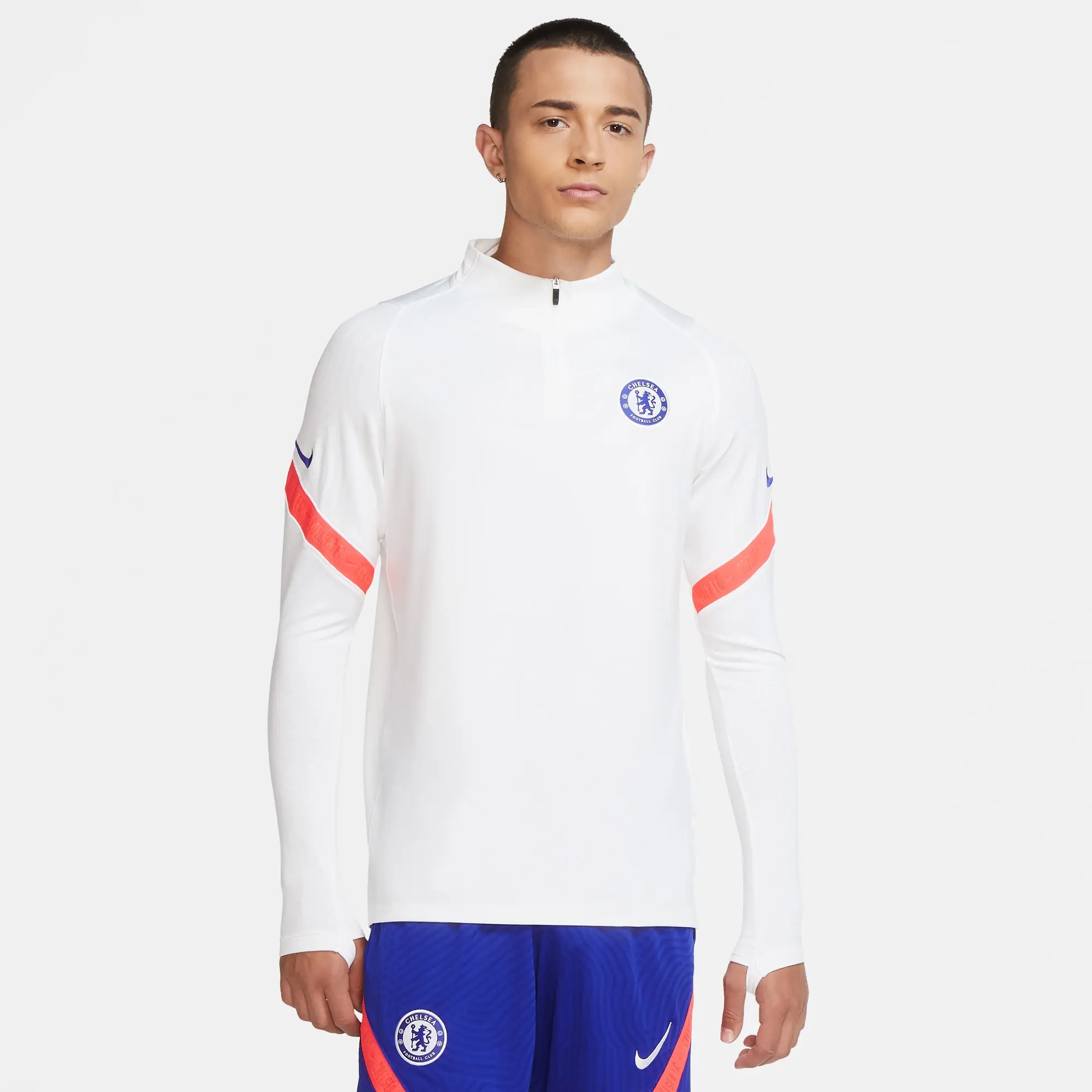 Nike Chelsea UCL Strike Drill Top - White 2020-2021