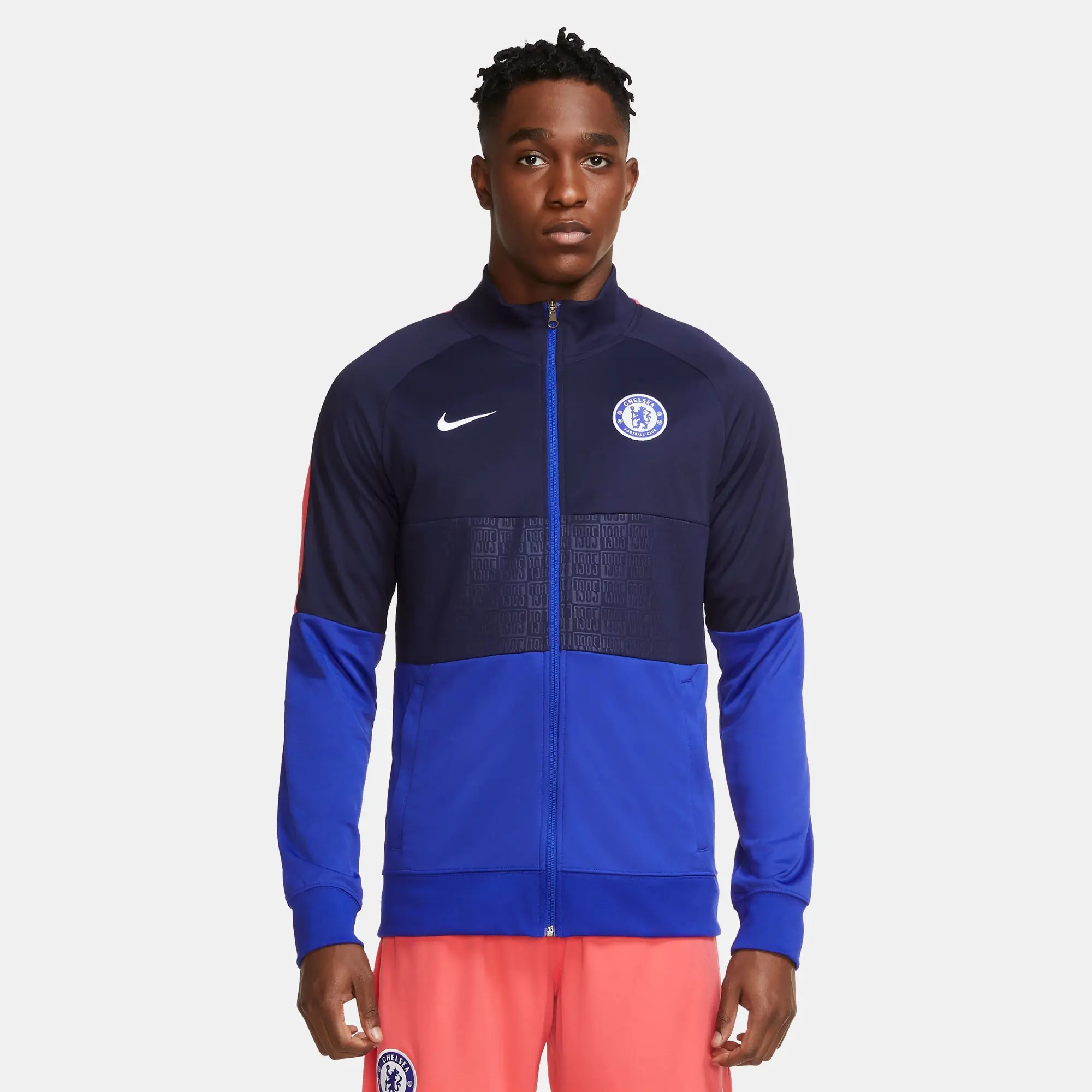 Nike Chelsea UCL I96 Anthem Jacket - Blue 2020-2021