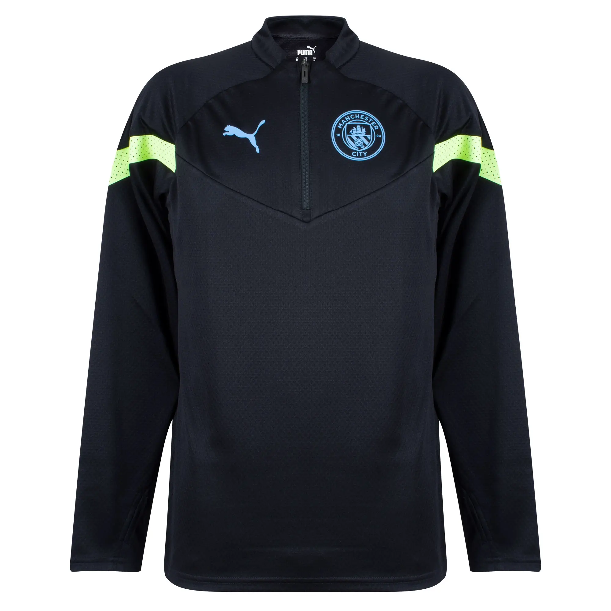 Puma Man City 1/4 Zip L/S Training Top 2022-2023